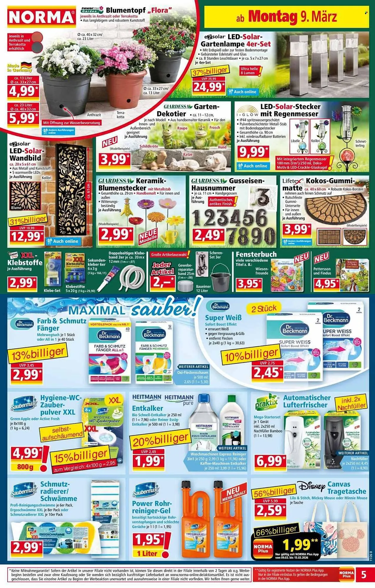 Norma Prospekt von 9. März bis 15. März 2026 - Prospekt seite 5