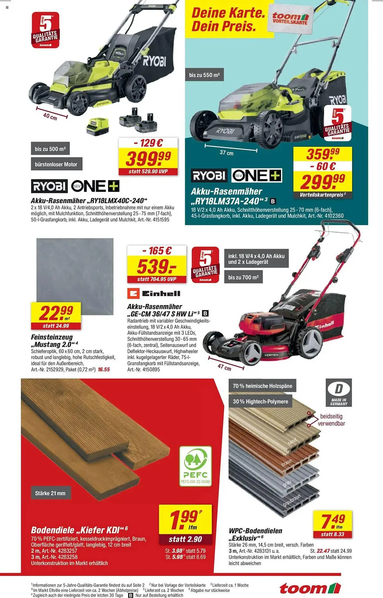 toom Baumarkt Prospekt von 3. Mai bis 9. Mai 2025 - Prospekt seite 9