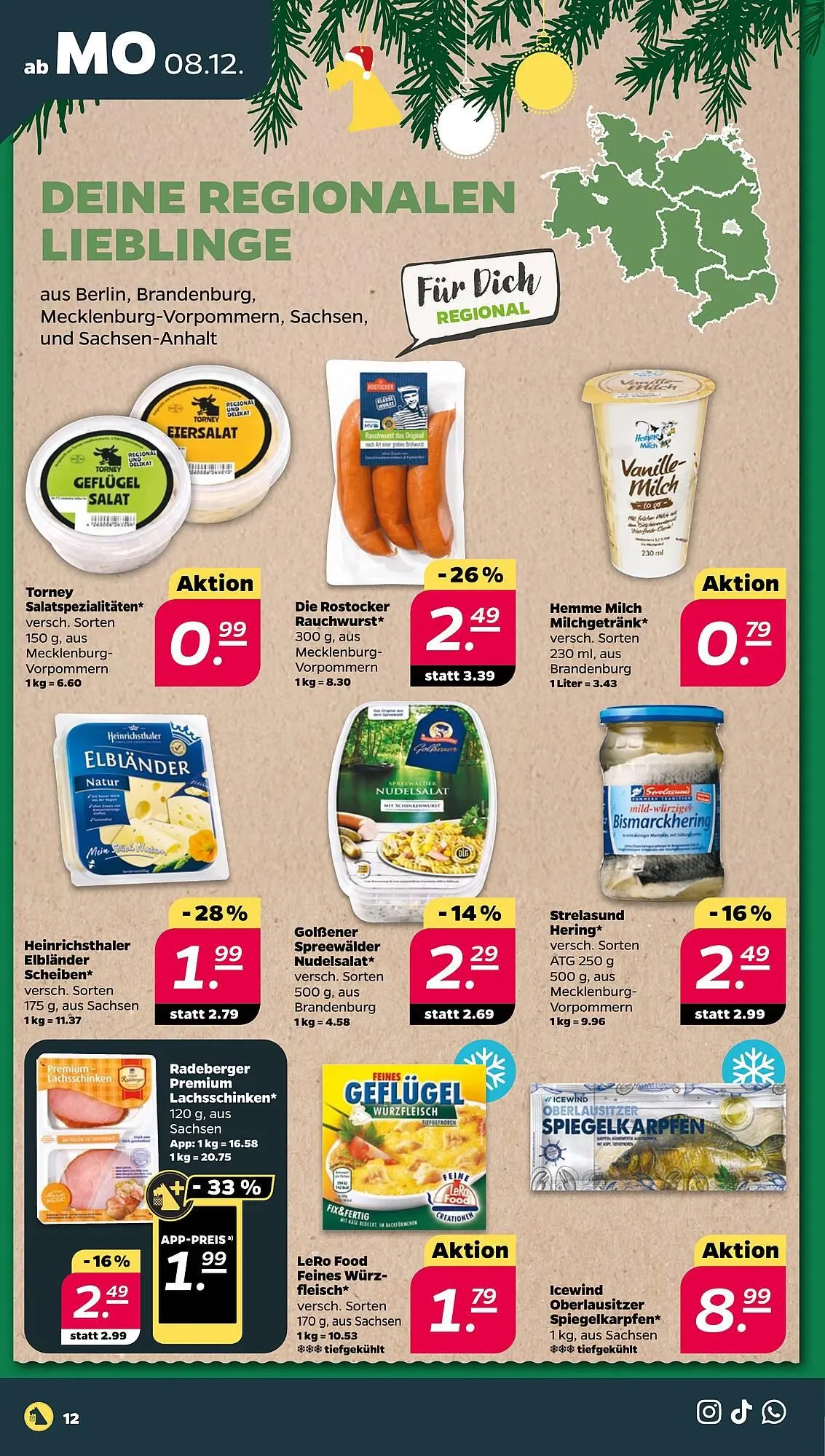 NETTO Prospekt von 8. Dezember bis 13. Dezember 2025 - Prospekt seite 12