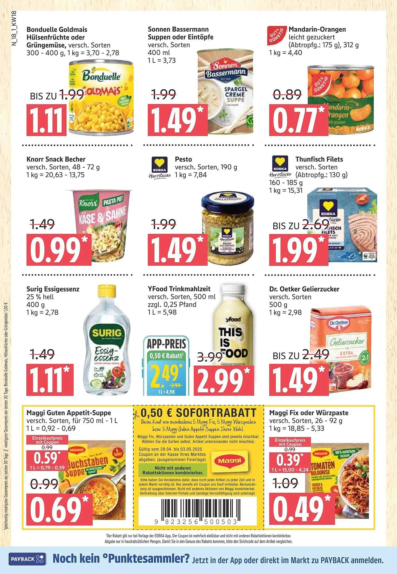 Marktkauf Prospekt von 28. April bis 3. Mai 2025 - Prospekt seite 18