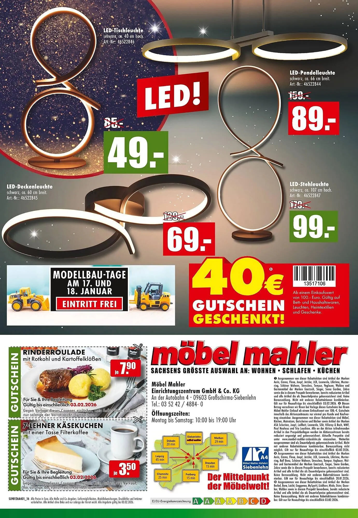 Möbel Mahler Katalog von 7. Januar bis 13. Januar 2026 - Prospekt seite 16