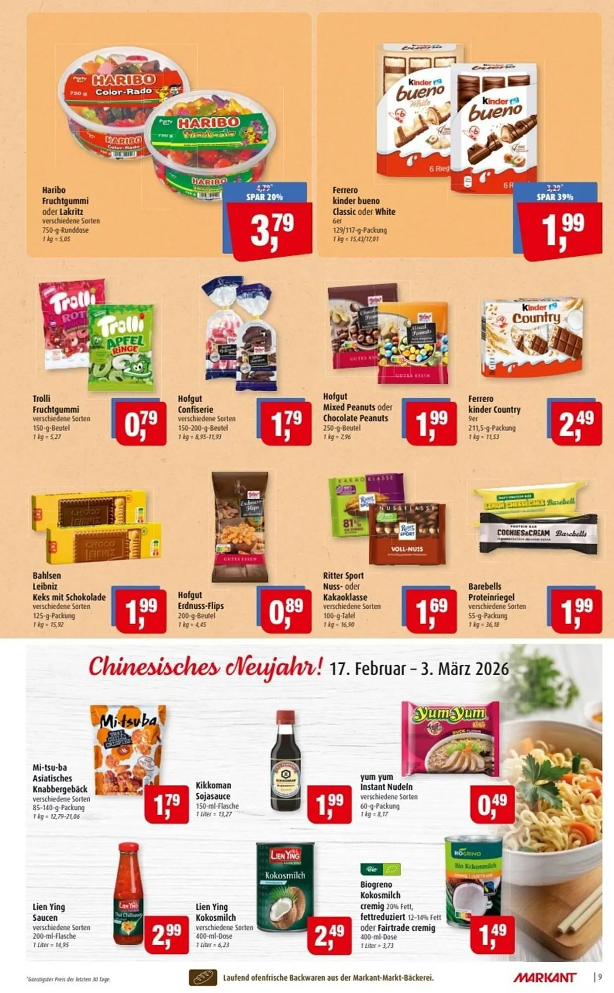 Markant Prospekt von 16. Februar bis 21. Februar 2026 - Prospekt seite 9