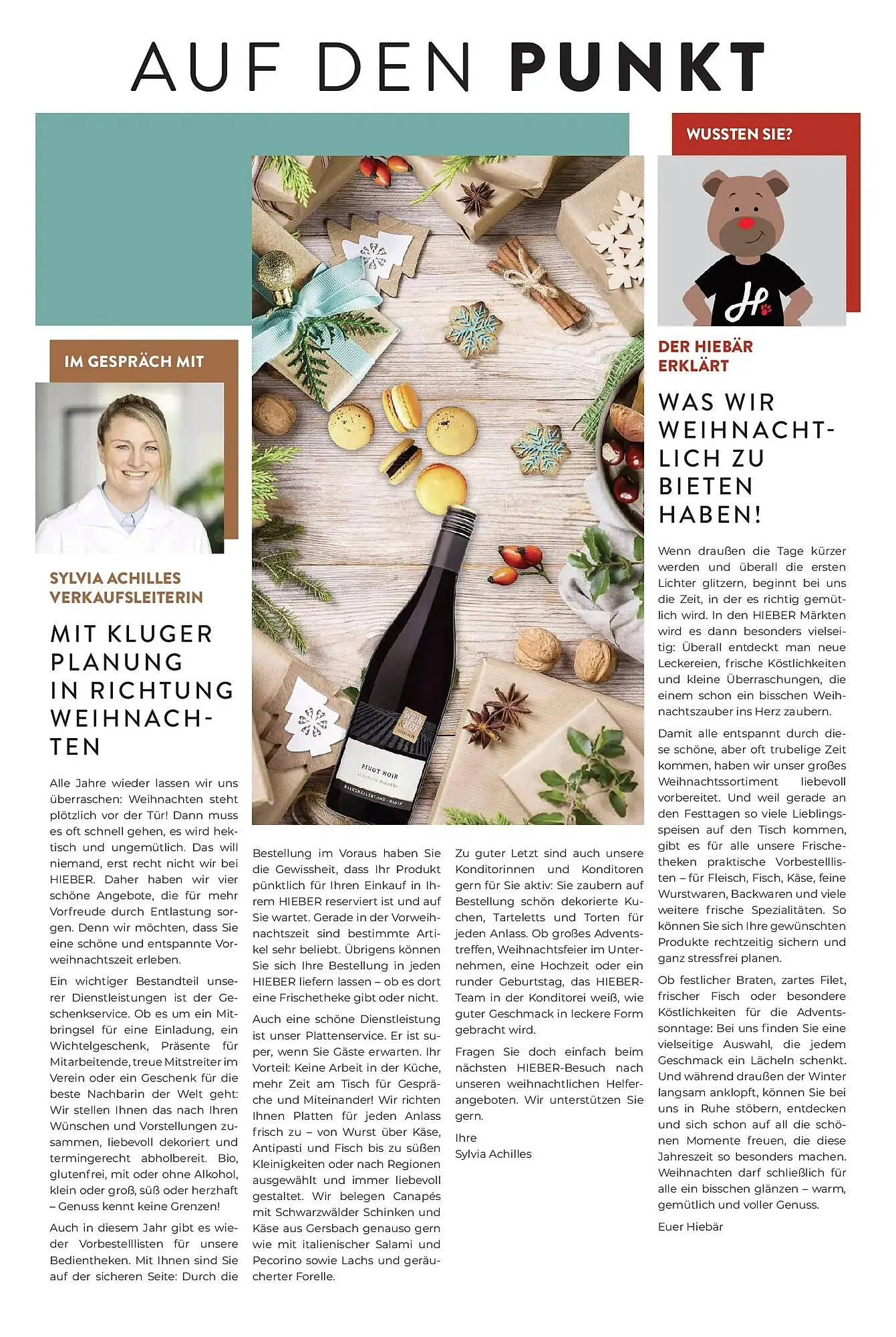 Hieber's Frische Center Prospekt von 7. Dezember bis 13. Dezember 2025 - Prospekt seite 3