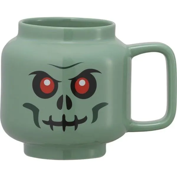 LEGO Keramiktasse Grünes Skelett, groß