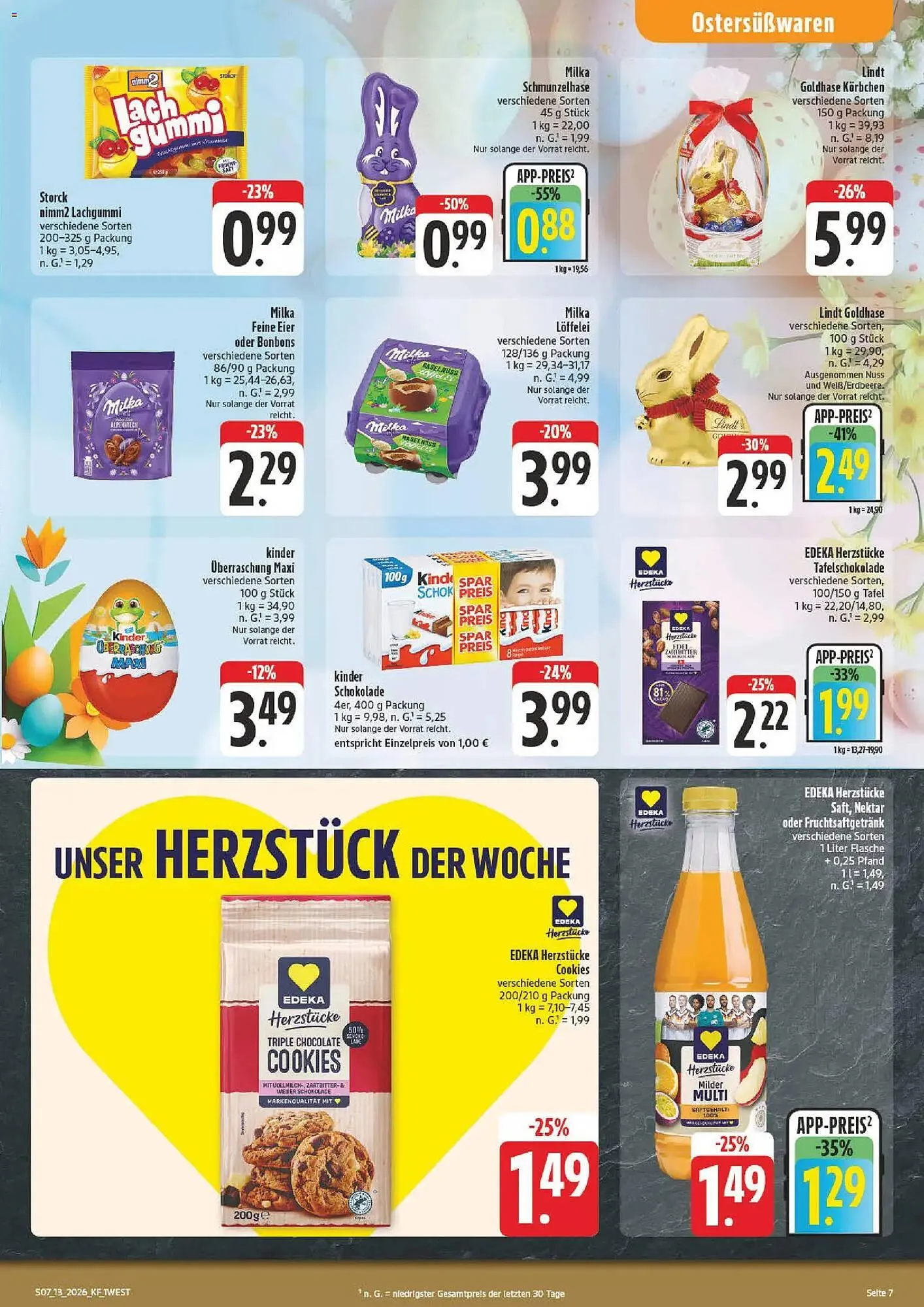 Nah & gut Prospekt von 23. März bis 28. März 2026 - Prospekt seite 7