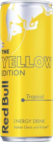 Red Bull Energy Drink Yellow Edition Tropical (Einweg)