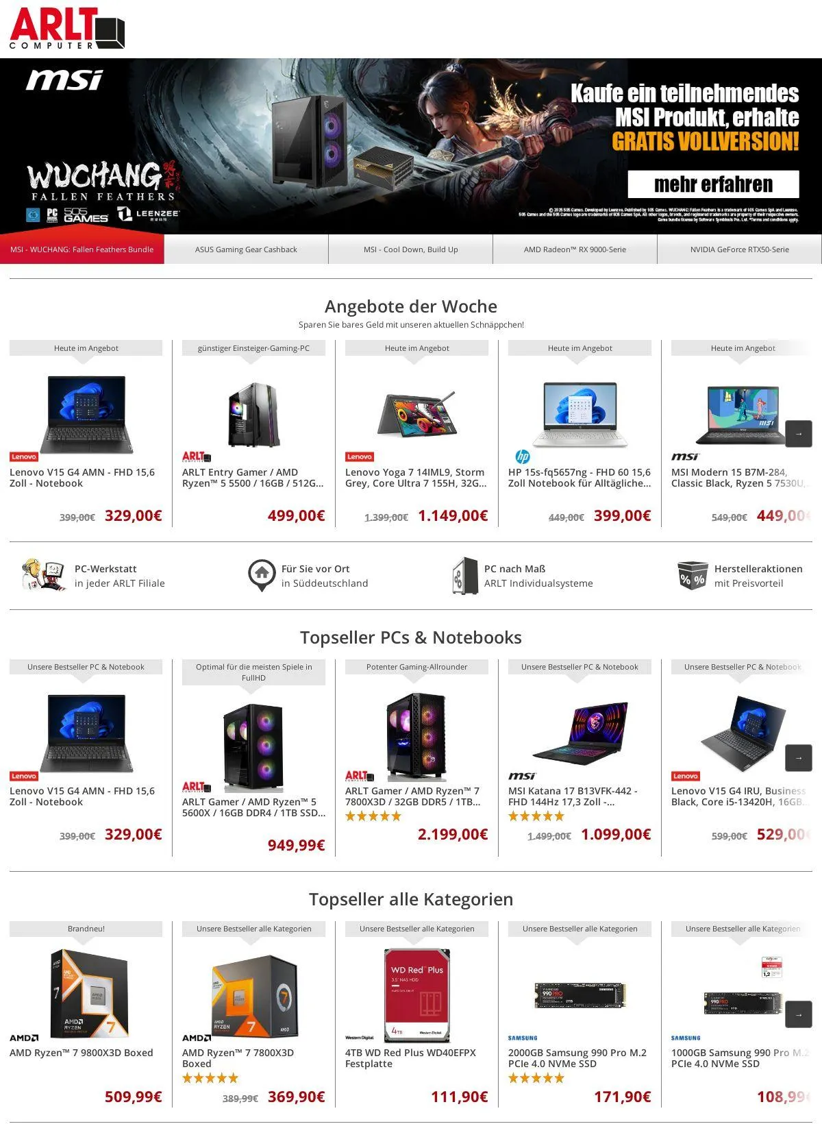 ARLT Computer Aktueller Prospekt - 1