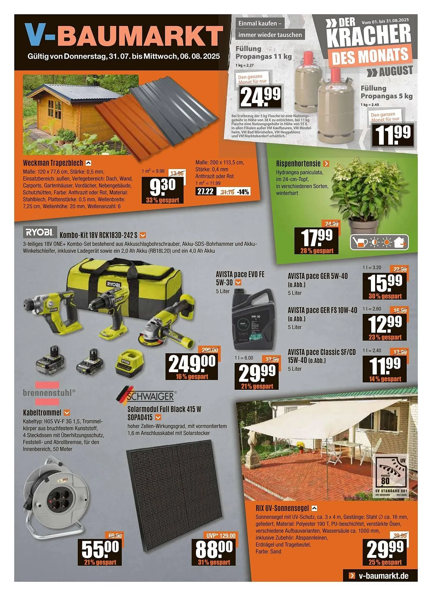 V Baumarkt Prospekt - 1
