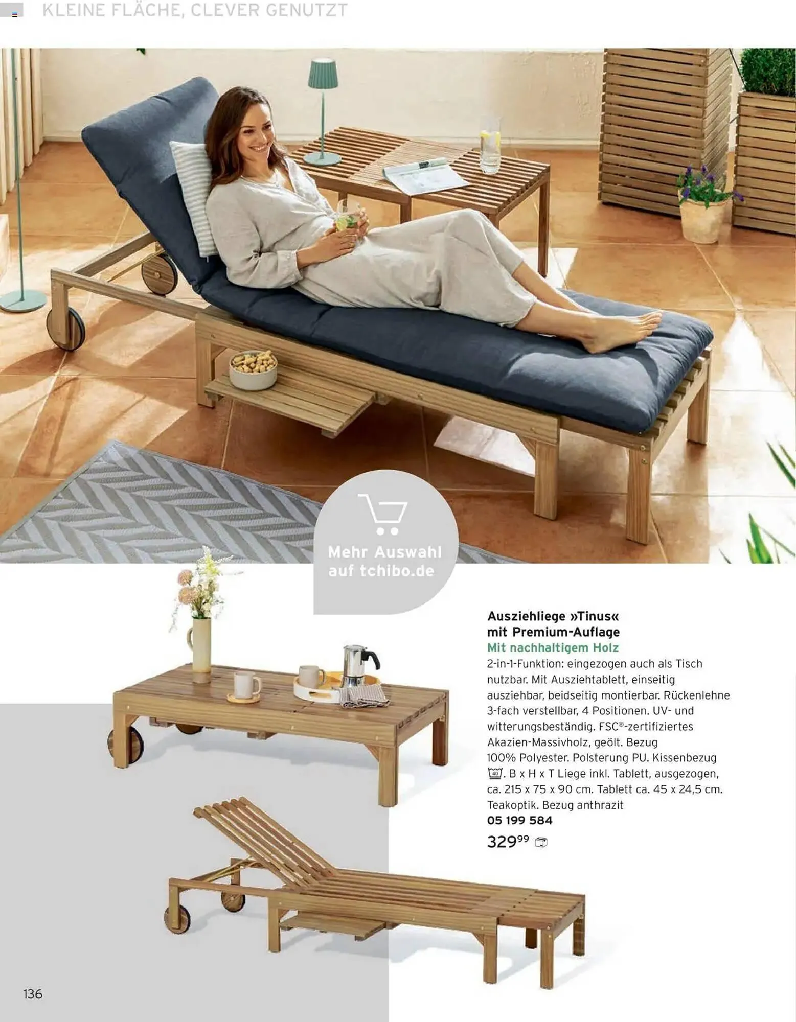 Tchibo Prospekt von 1. Mai bis 31. Mai 2025 - Prospekt seite 136