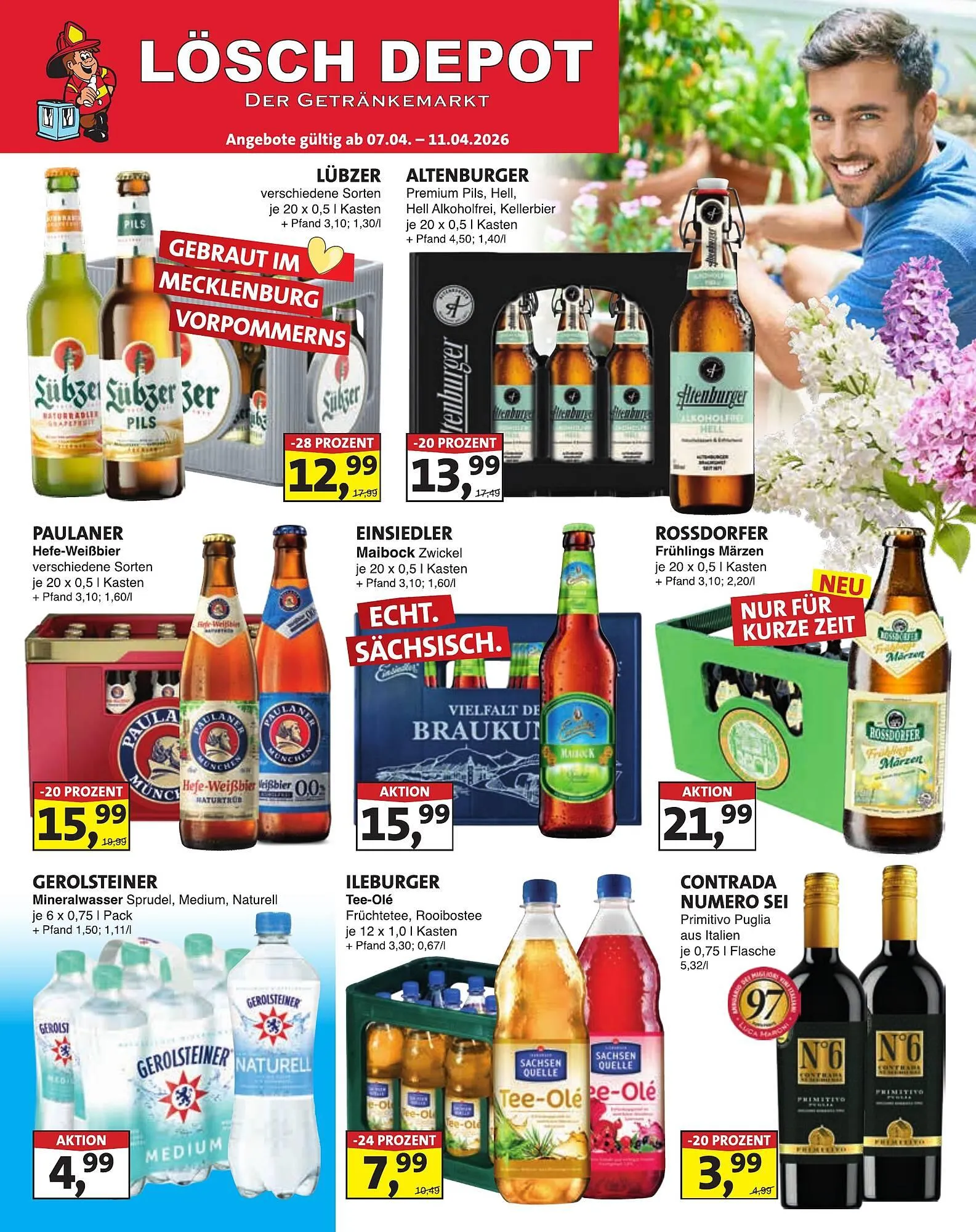 Lösch Depot Prospekt von 6. April bis 18. April 2026 - Prospekt seite 1