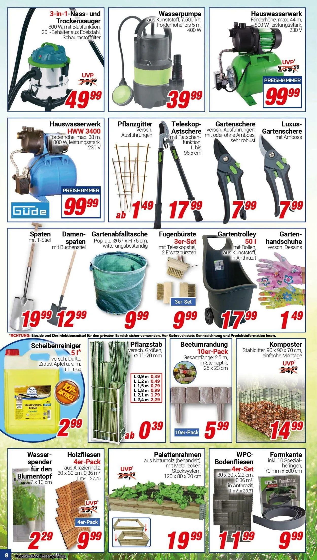 CENTERSHOP von 9. April bis 23. April 2025 - Prospekt seite 8