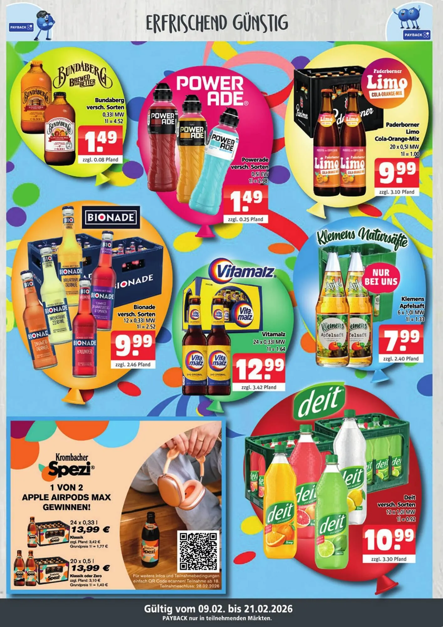 Getränkehaus Prospekt von 9. Februar bis 21. Februar 2026 - Prospekt seite 6