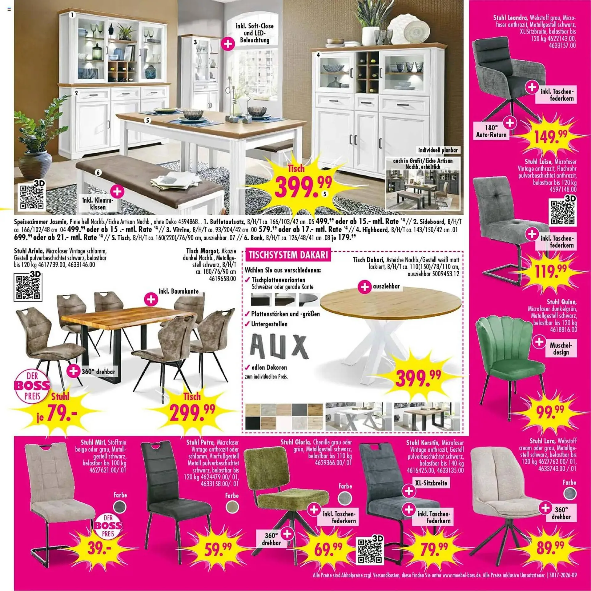 Möbel Boss Prospekt von 18. April bis 24. April 2026 - Prospekt seite 9