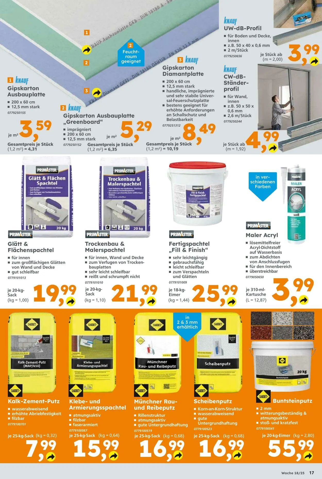 Globus Baumarkt Aktueller Prospekt von 27. April bis 3. Mai 2025 - Prospekt seite 17