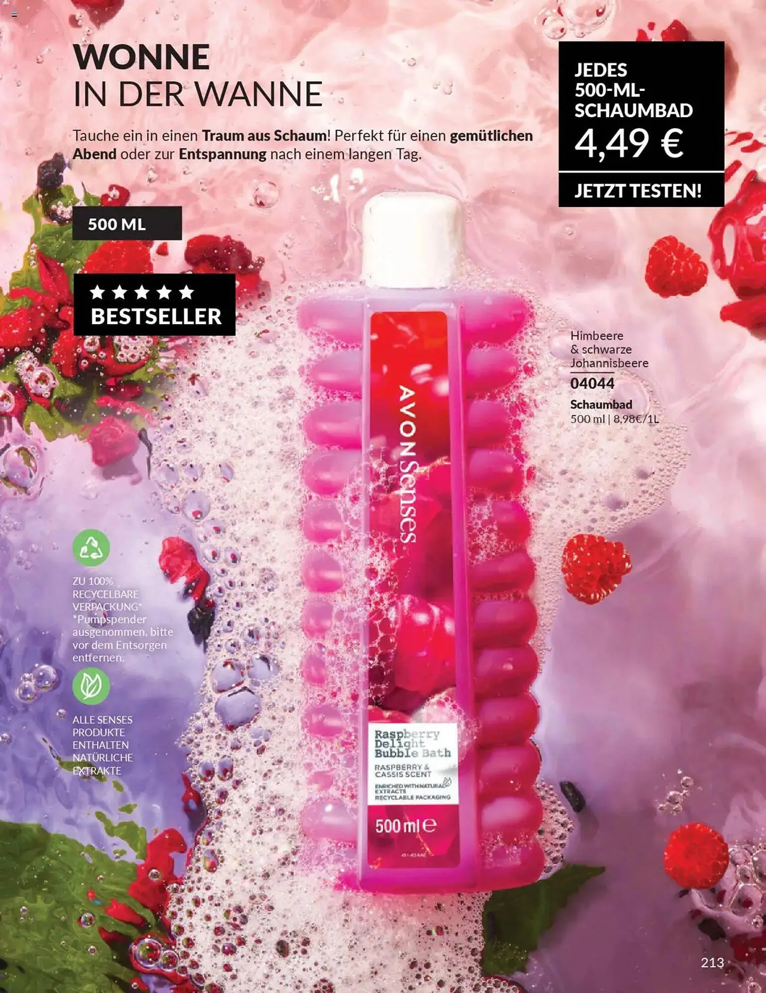 Avon Prospekt von 1. Oktober bis 31. Oktober 2025 - Prospekt seite 215