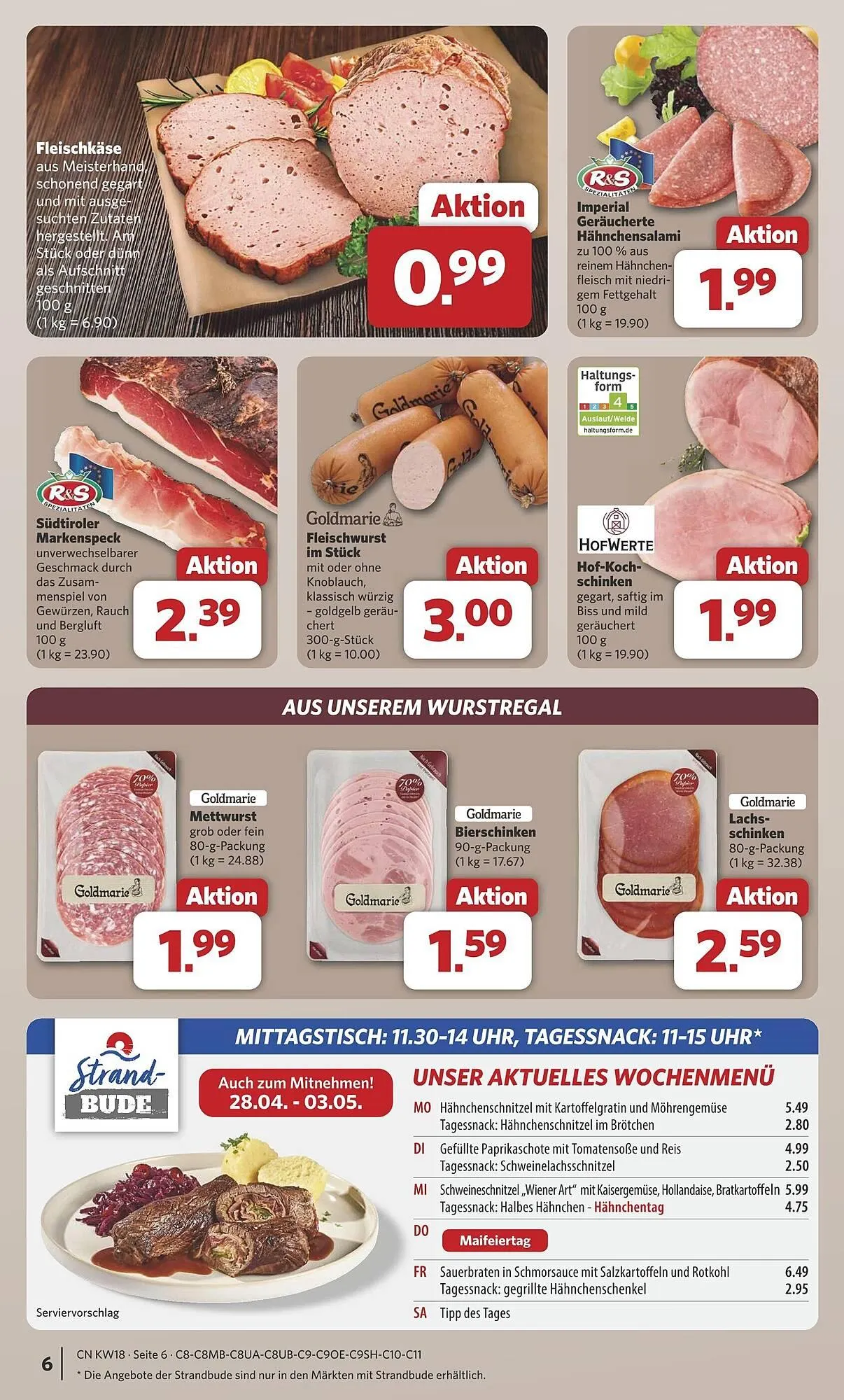 Combi Prospekt von 28. April bis 3. Mai 2025 - Prospekt seite 6