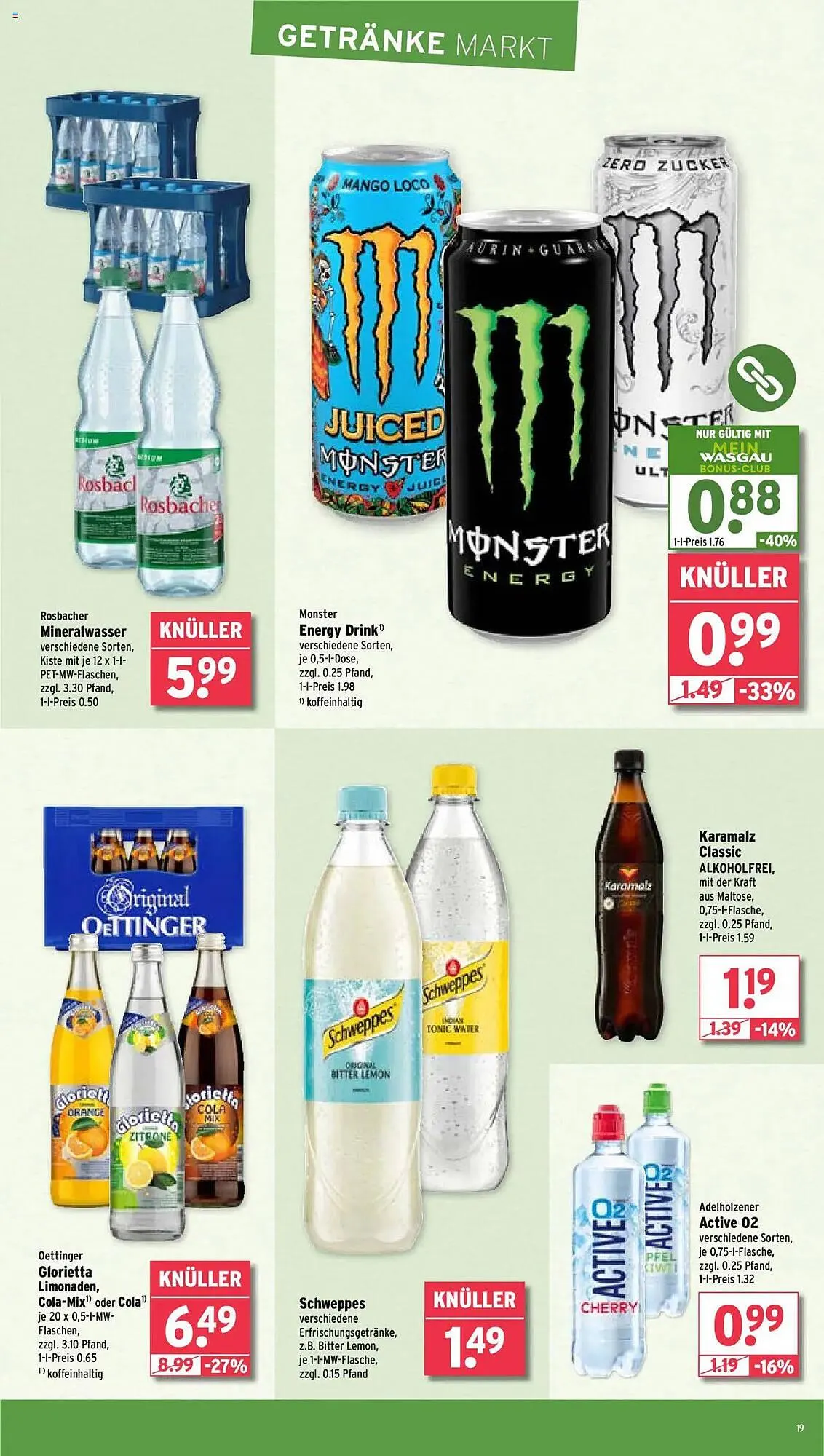 Wasgau Prospekt von 5. Mai bis 10. Mai 2025 - Prospekt seite 19