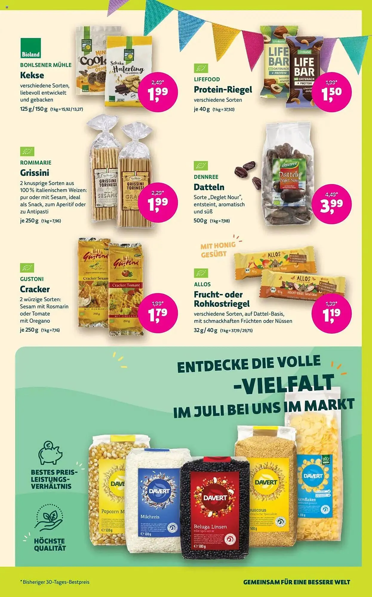 Biomarkt Prospekt von 2. Juli bis 15. Juli 2025 - Prospekt seite 9