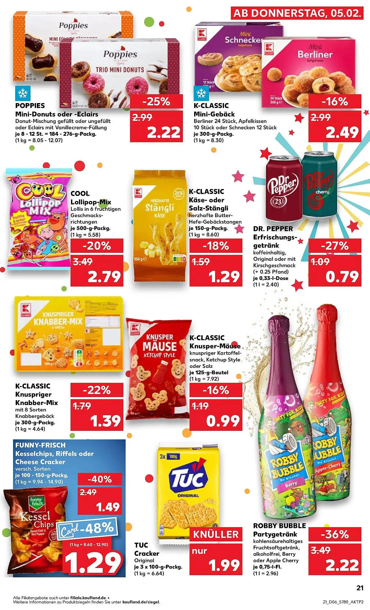 Kaufland Prospekt von 8. Februar bis 11. Februar 2026 - Prospekt seite 21