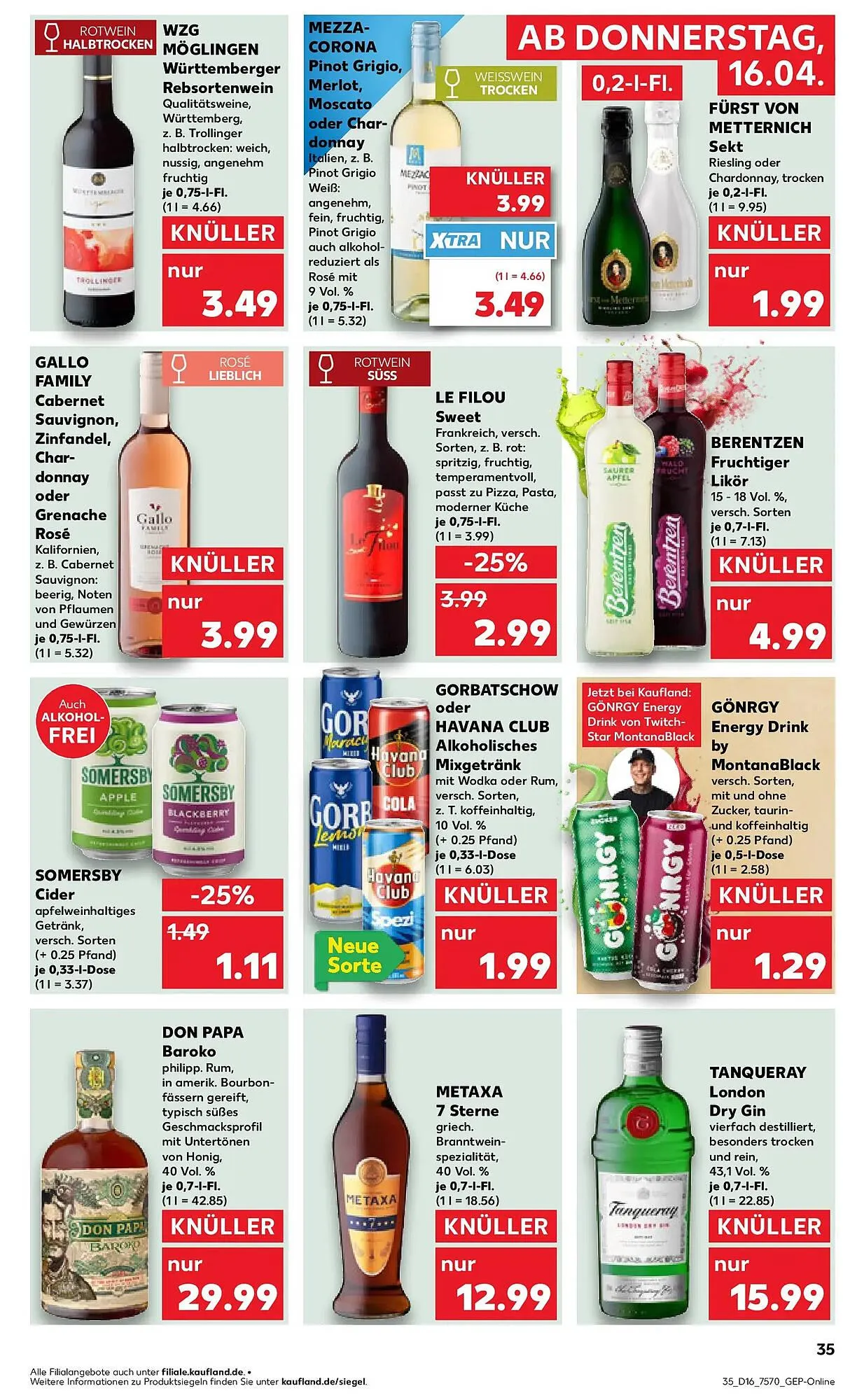 Kaufland Prospekt von 12. April bis 15. April 2026 - Prospekt seite 47