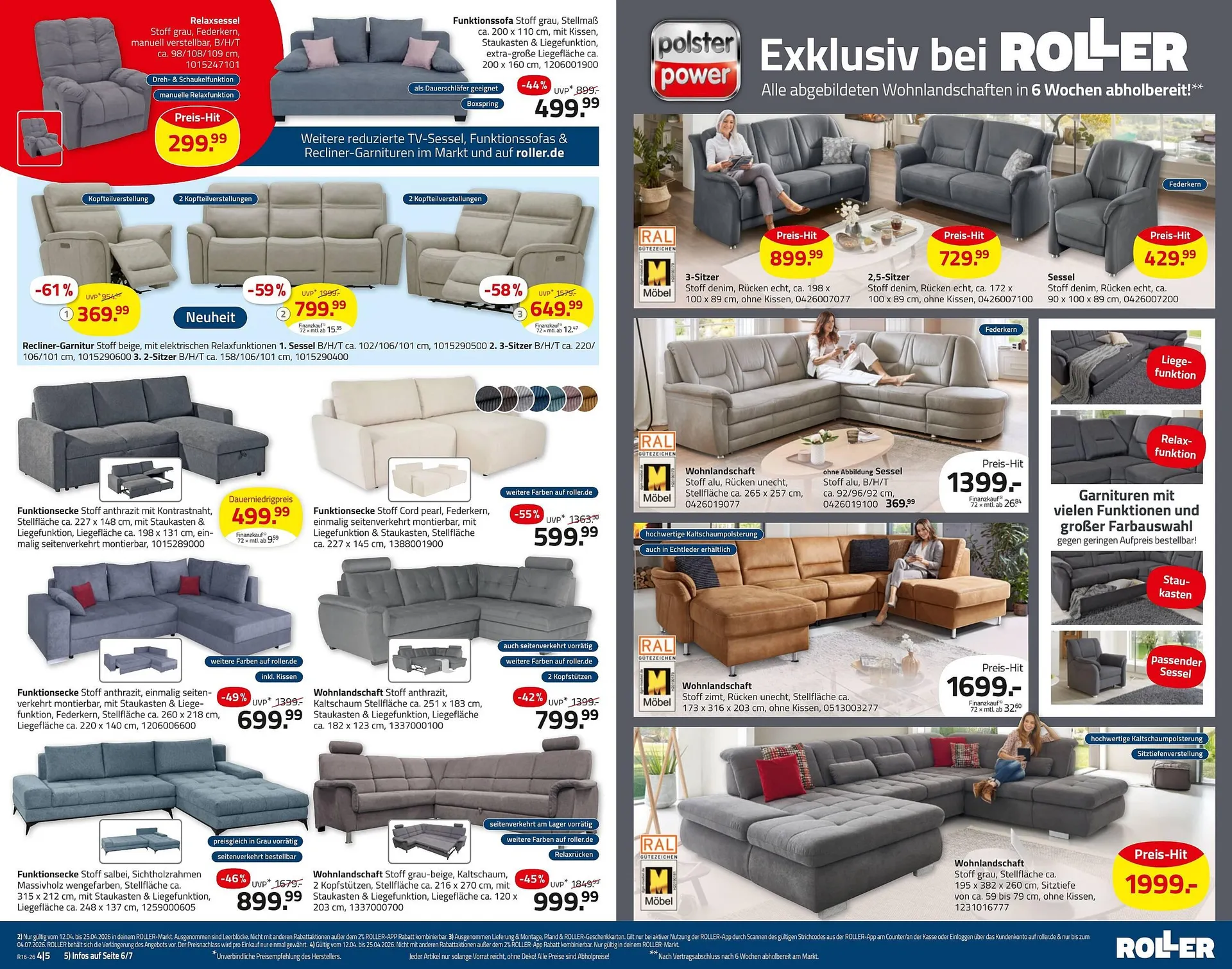 ROLLER Prospekt von 12. April bis 25. April 2026 - Prospekt seite 3