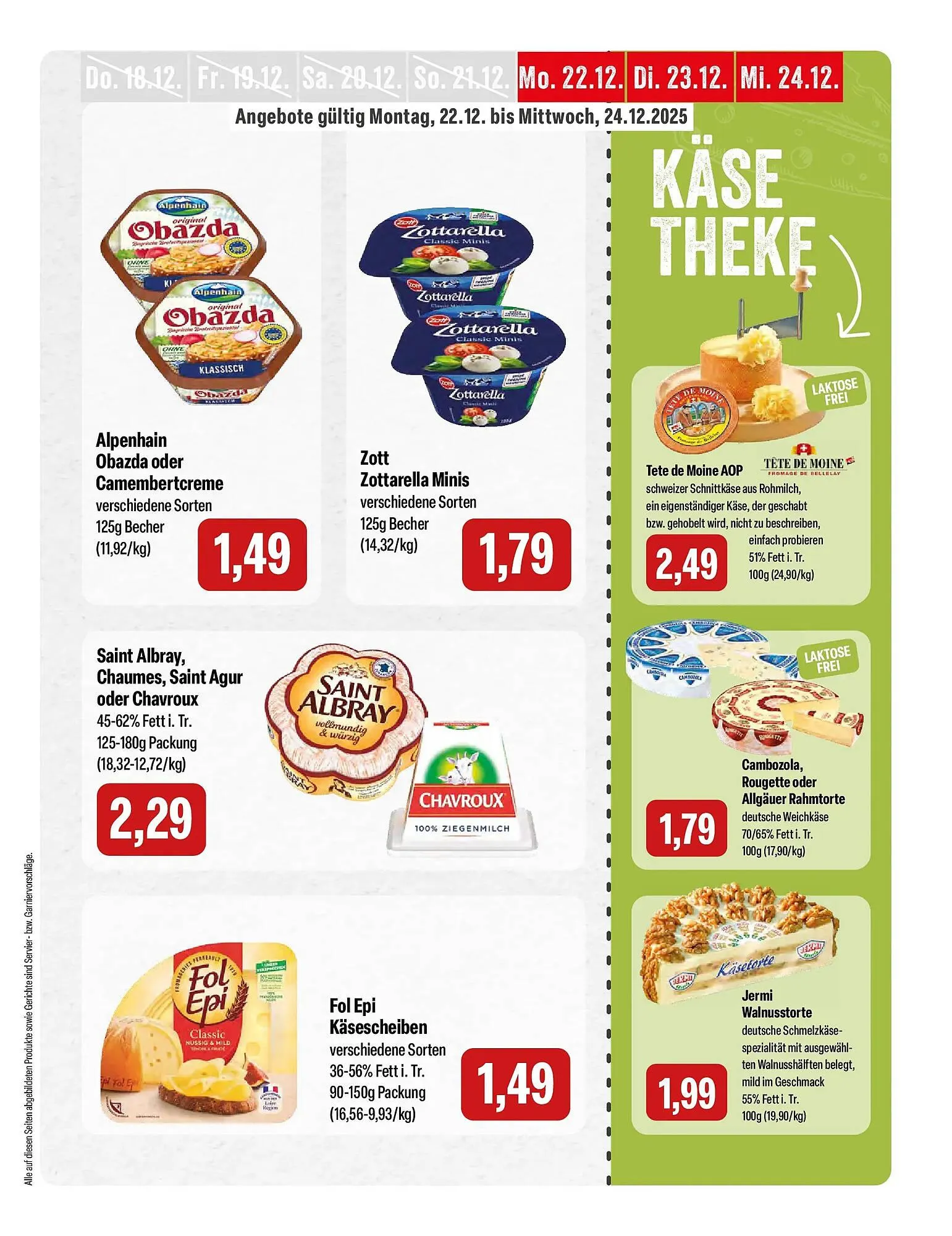 Feneberg Prospekt von 17. Dezember bis 20. Dezember 2025 - Prospekt seite 23