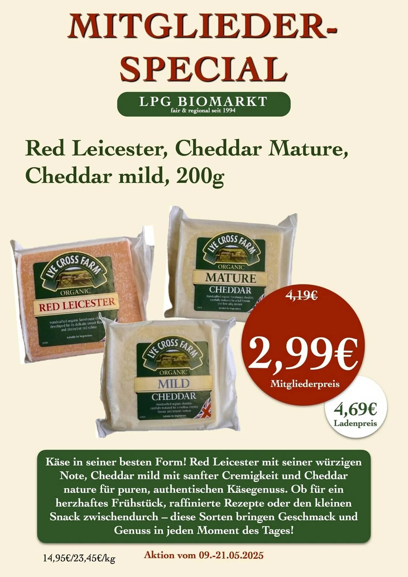 LPG Biomarkt Prospekt von 9. Mai bis 14. Mai 2025 - Prospekt seite 12