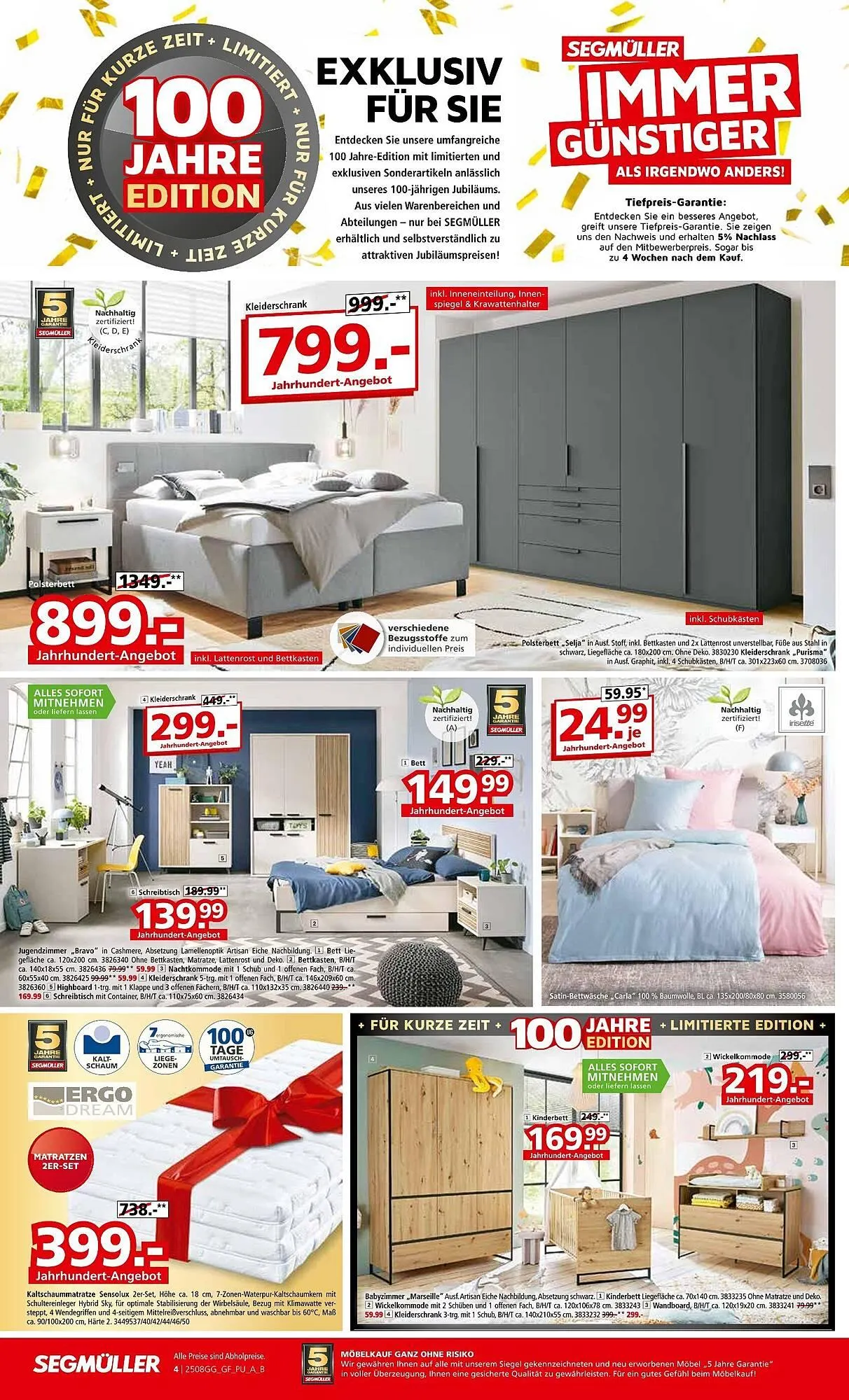 Segmüller Prospekt von 2. August bis 23. August 2025 - Prospekt seite 4