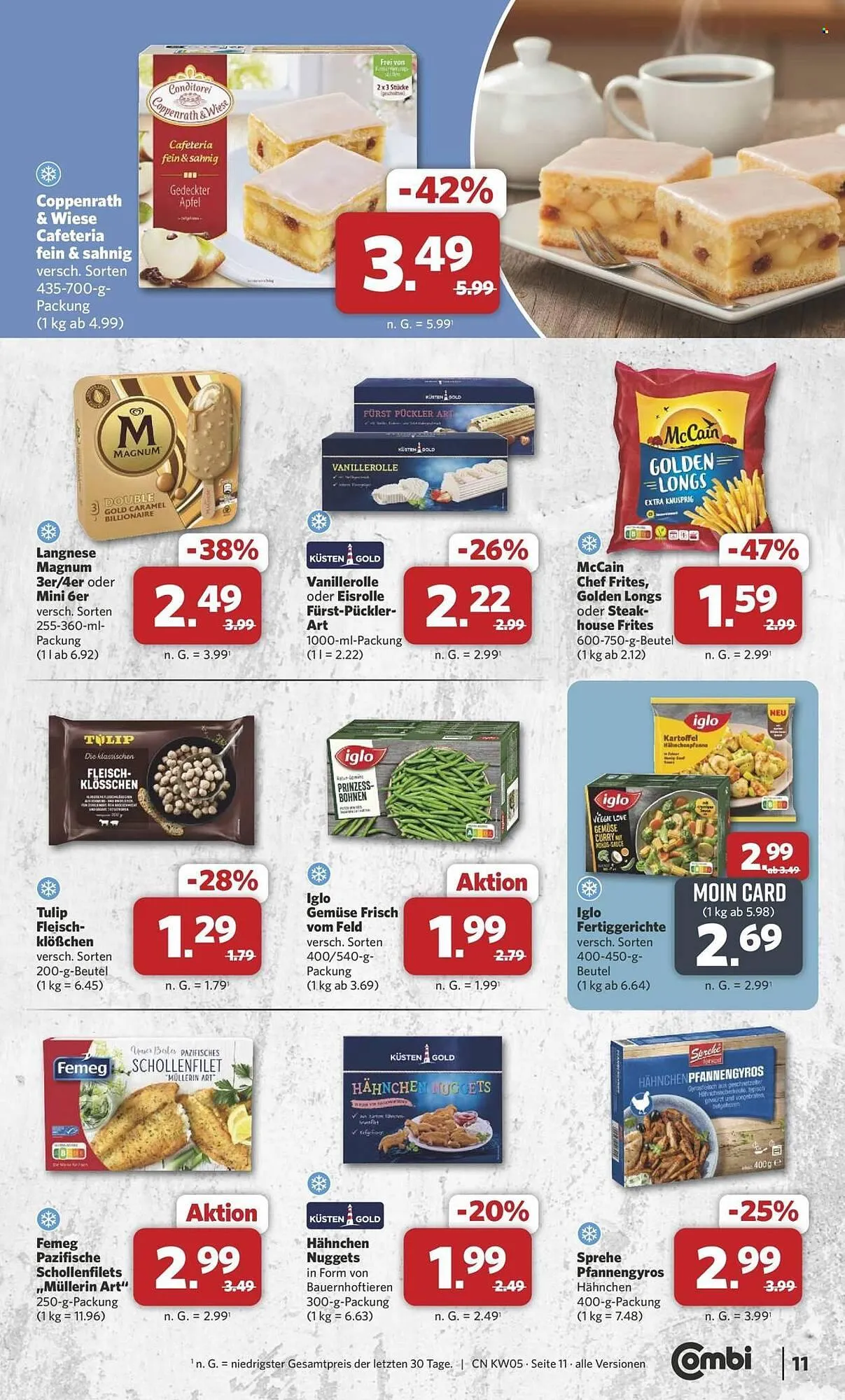 Combi Prospekt von 26. Januar bis 31. Januar 2026 - Prospekt seite 11