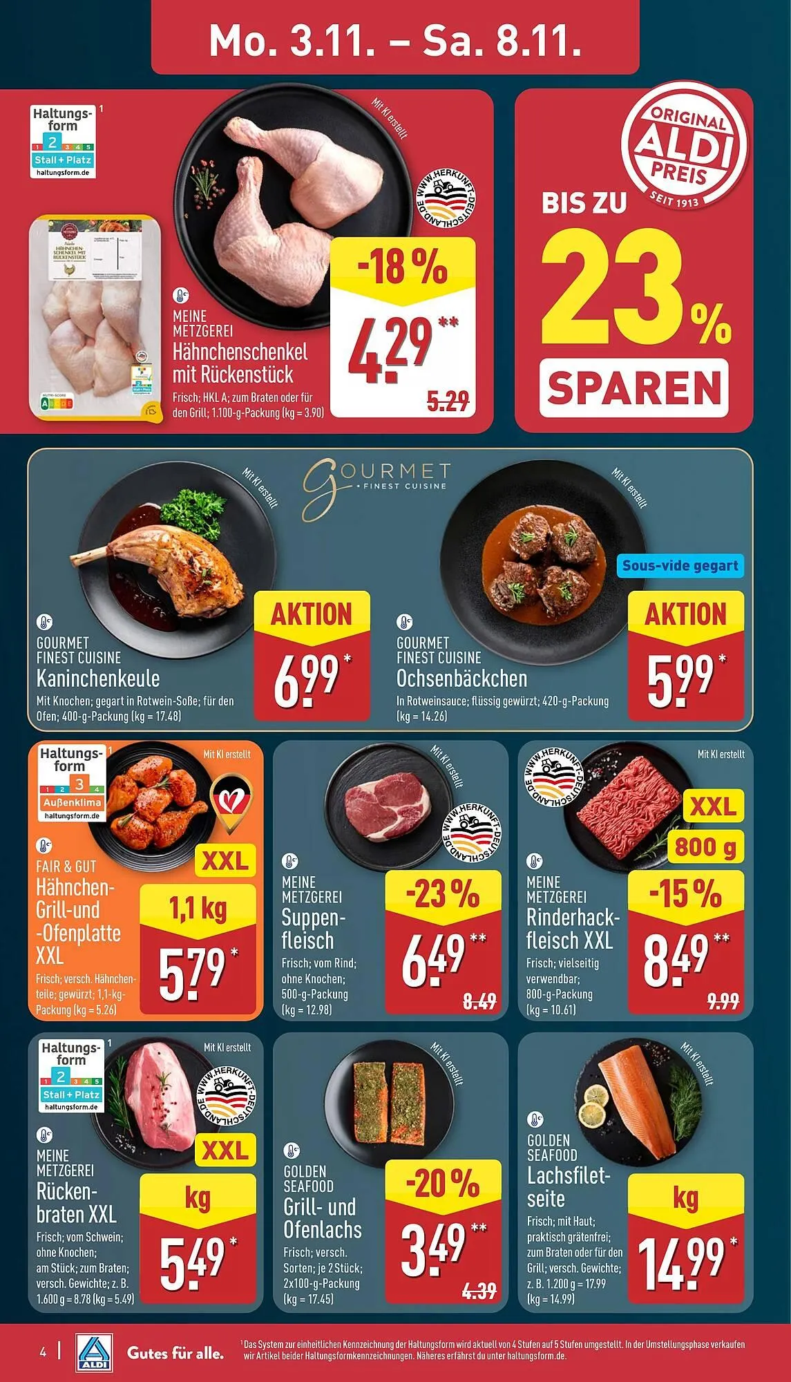 Aldi Nord Prospekt von 3. November bis 8. November 2025 - Prospekt seite 4