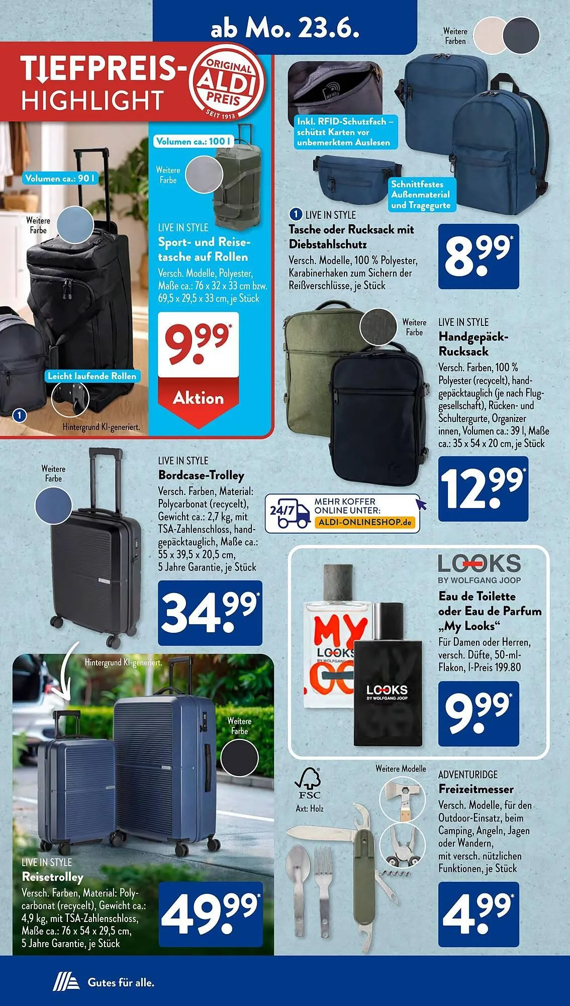 Aldi Süd Prospekt von 23. Juni bis 29. Juni 2025 - Prospekt seite 4