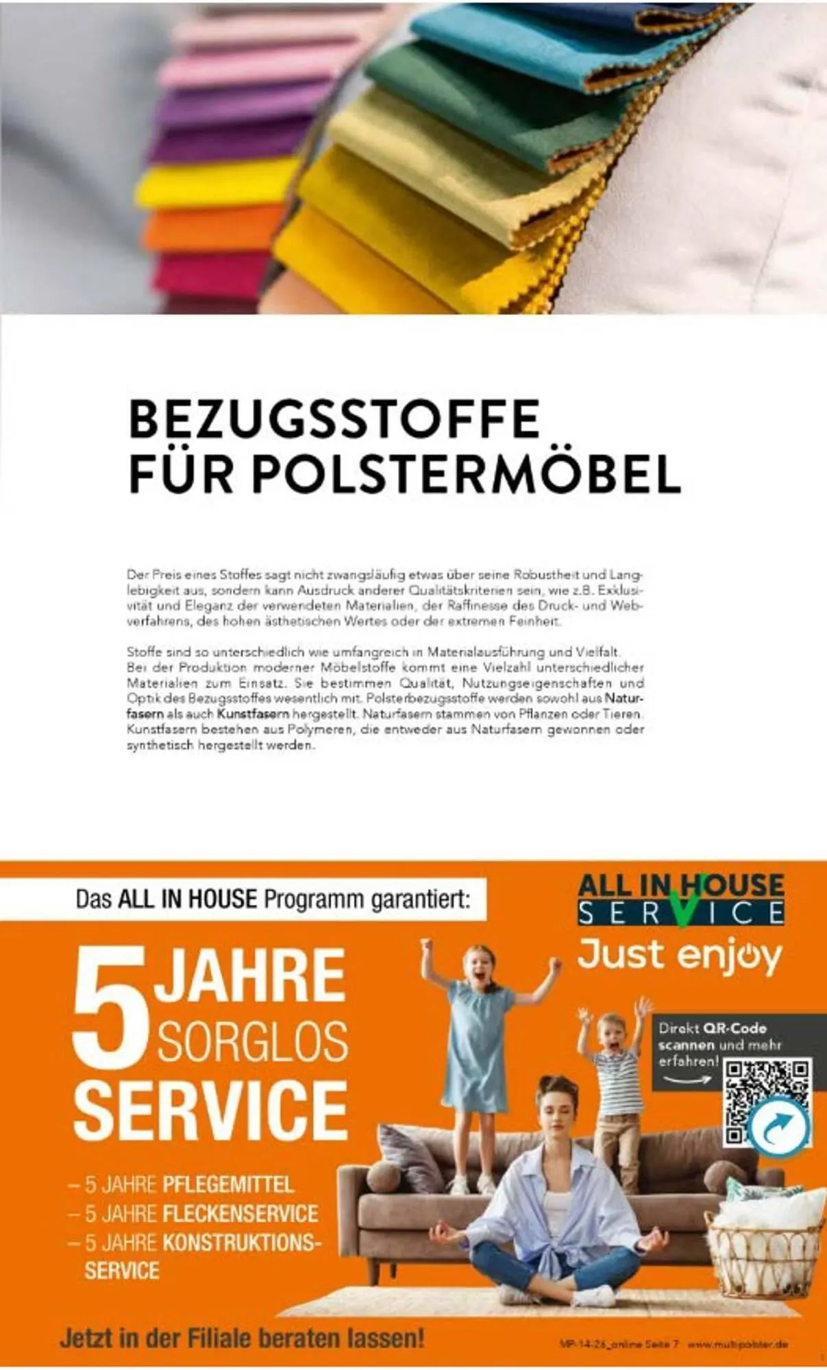 Multipolster Prospekt von 14. April bis 24. April 2026 - Prospekt seite 7