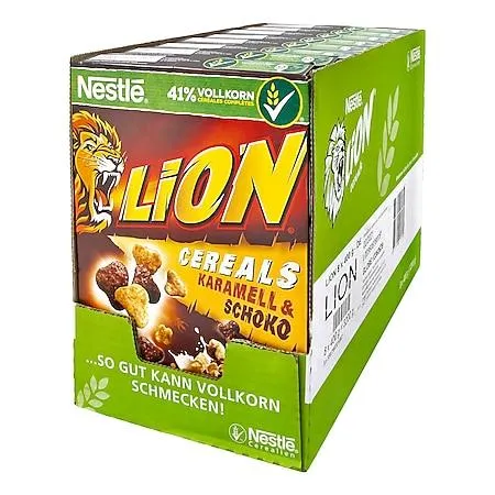 Nestlé Lion Cereals 400 g, 8er Pack