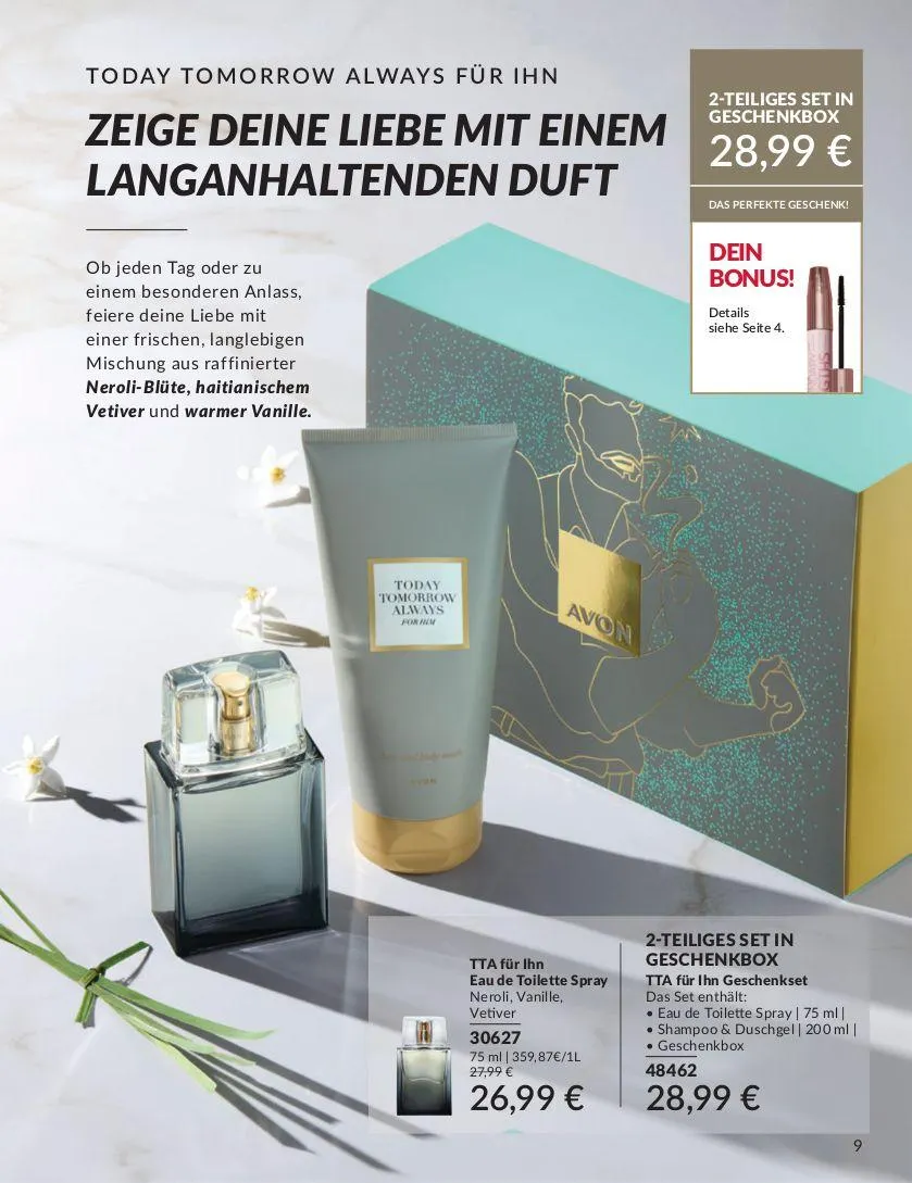 Avon Aktueller Prospekt von 19. März bis 2. April 2025 - Prospekt seite 9