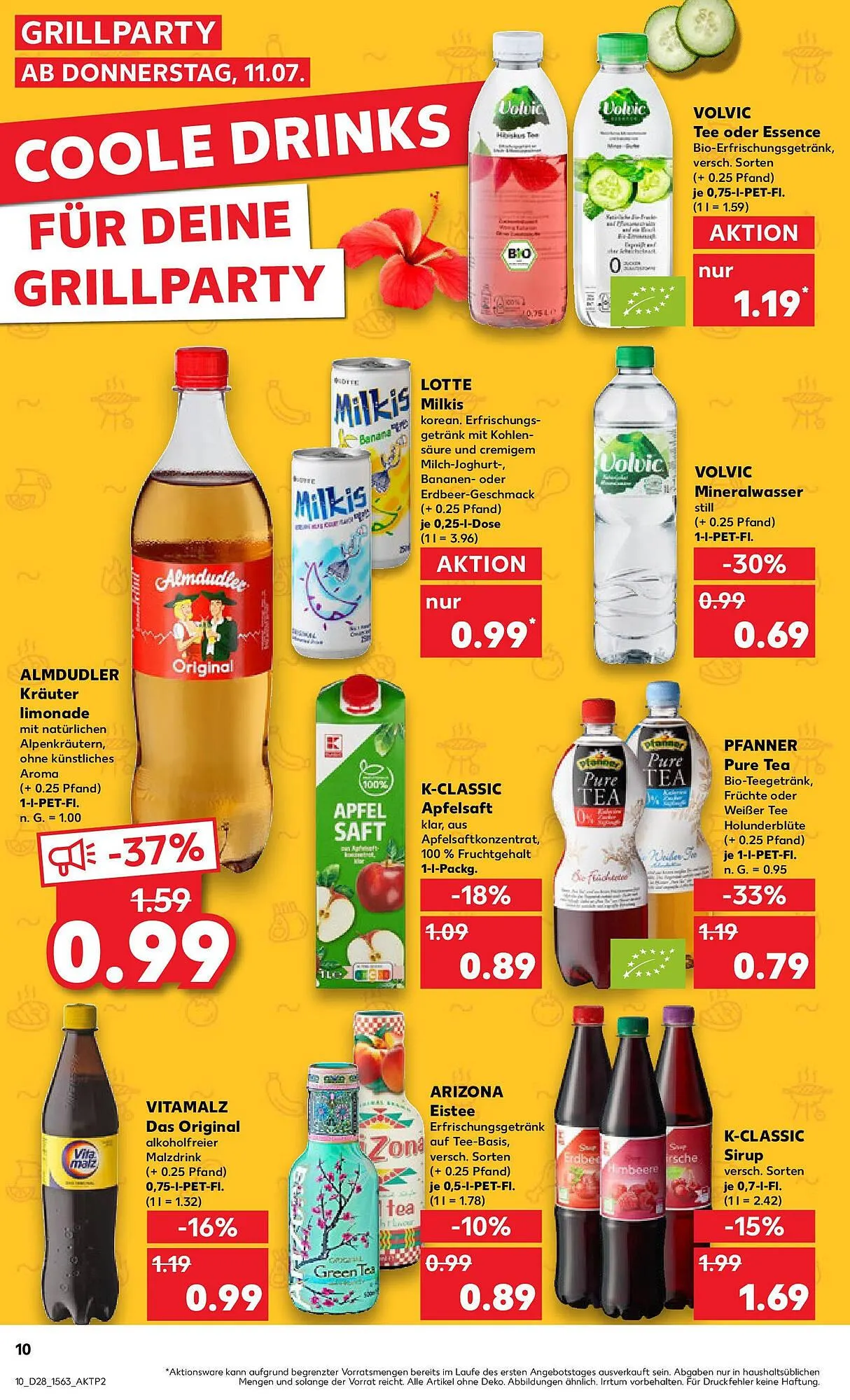 Kaufland Prospekt von 10. Juli bis 17. Juli 2024 - Prospekt seite 10