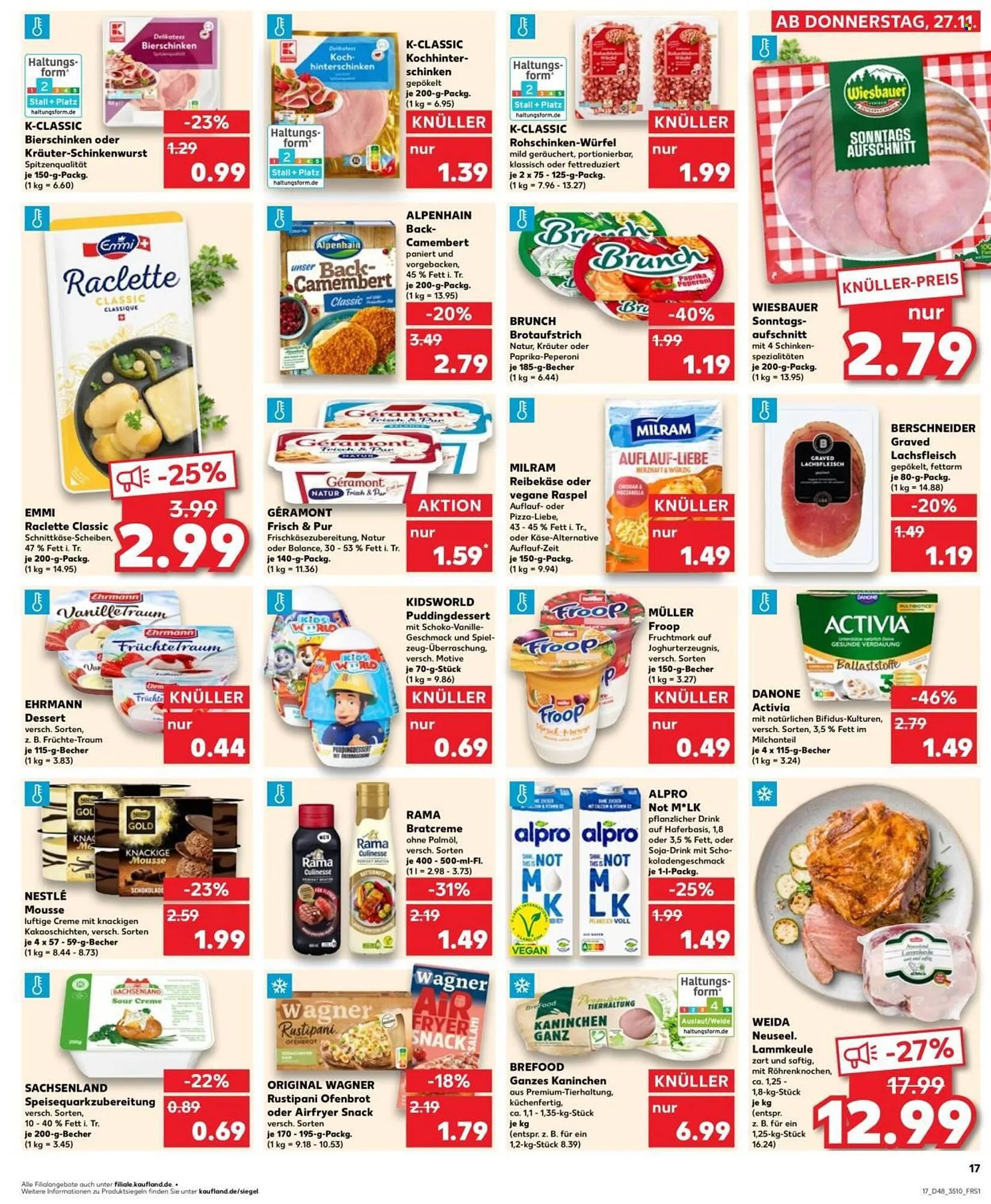Kaufland Prospekt von 27. November bis 3. Dezember 2025 - Prospekt seite 17