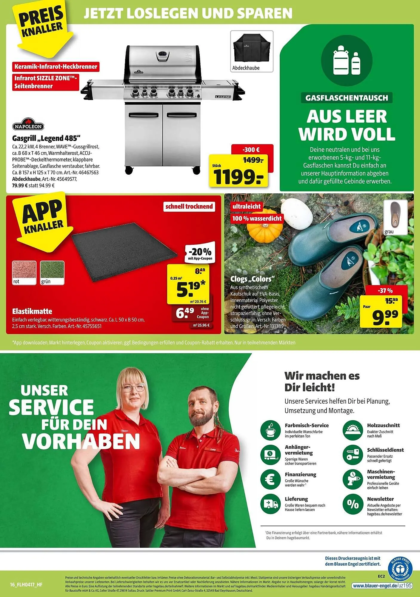 Hagebau Prospekt von 18. April bis 25. April 2026 - Prospekt seite 16