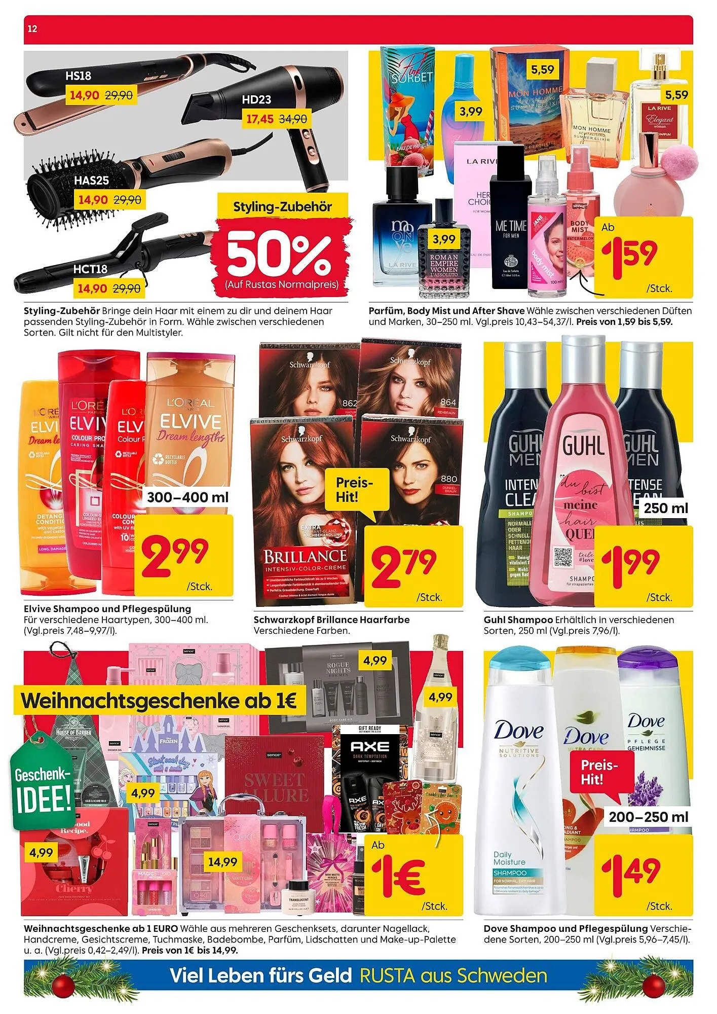Rusta Prospekt von 13. Dezember bis 26. Dezember 2025 - Prospekt seite 12