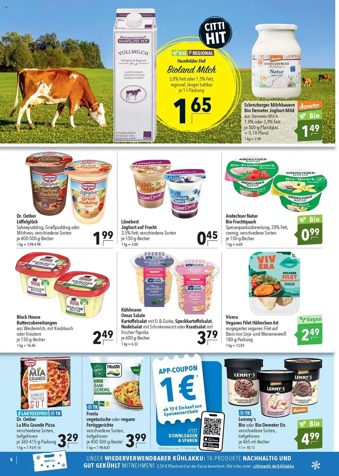 CITTI Markt Prospekt von 23. Juli bis 29. Juli 2025 - Prospekt seite 8