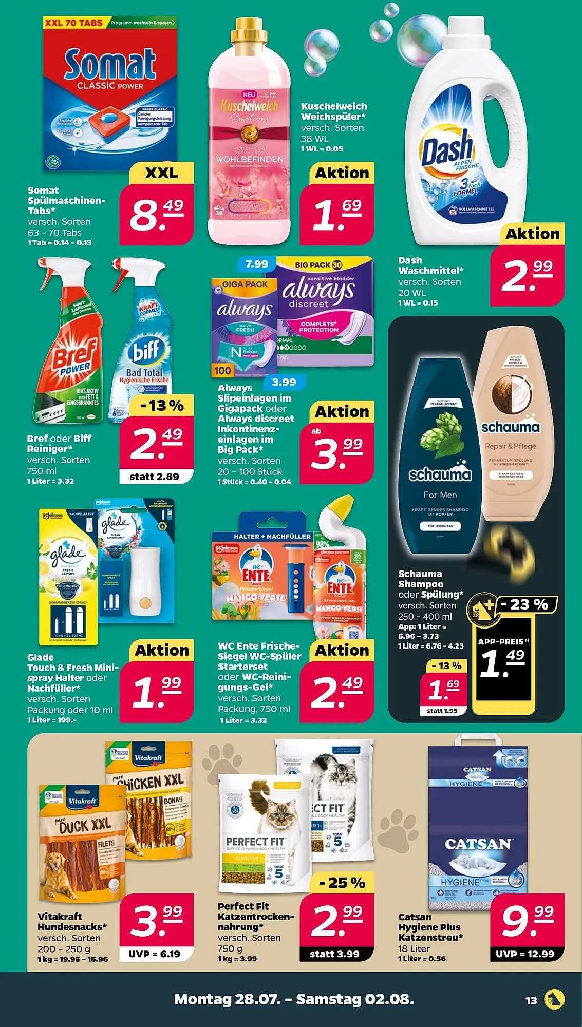 NETTO Prospekt von 28. Juli bis 2. August 2025 - Prospekt seite 13