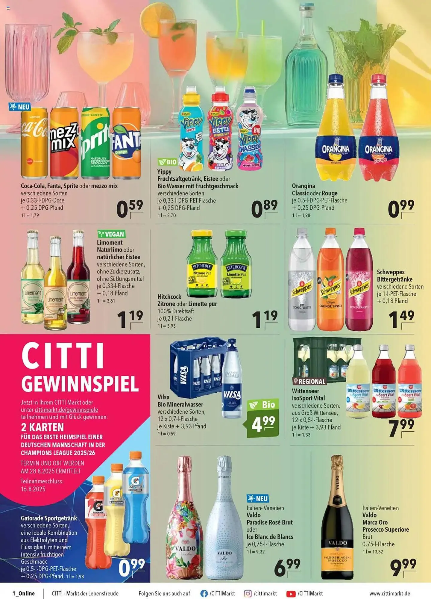 CITTI Markt Prospekt von 6. August bis 12. August 2025 - Prospekt seite 12