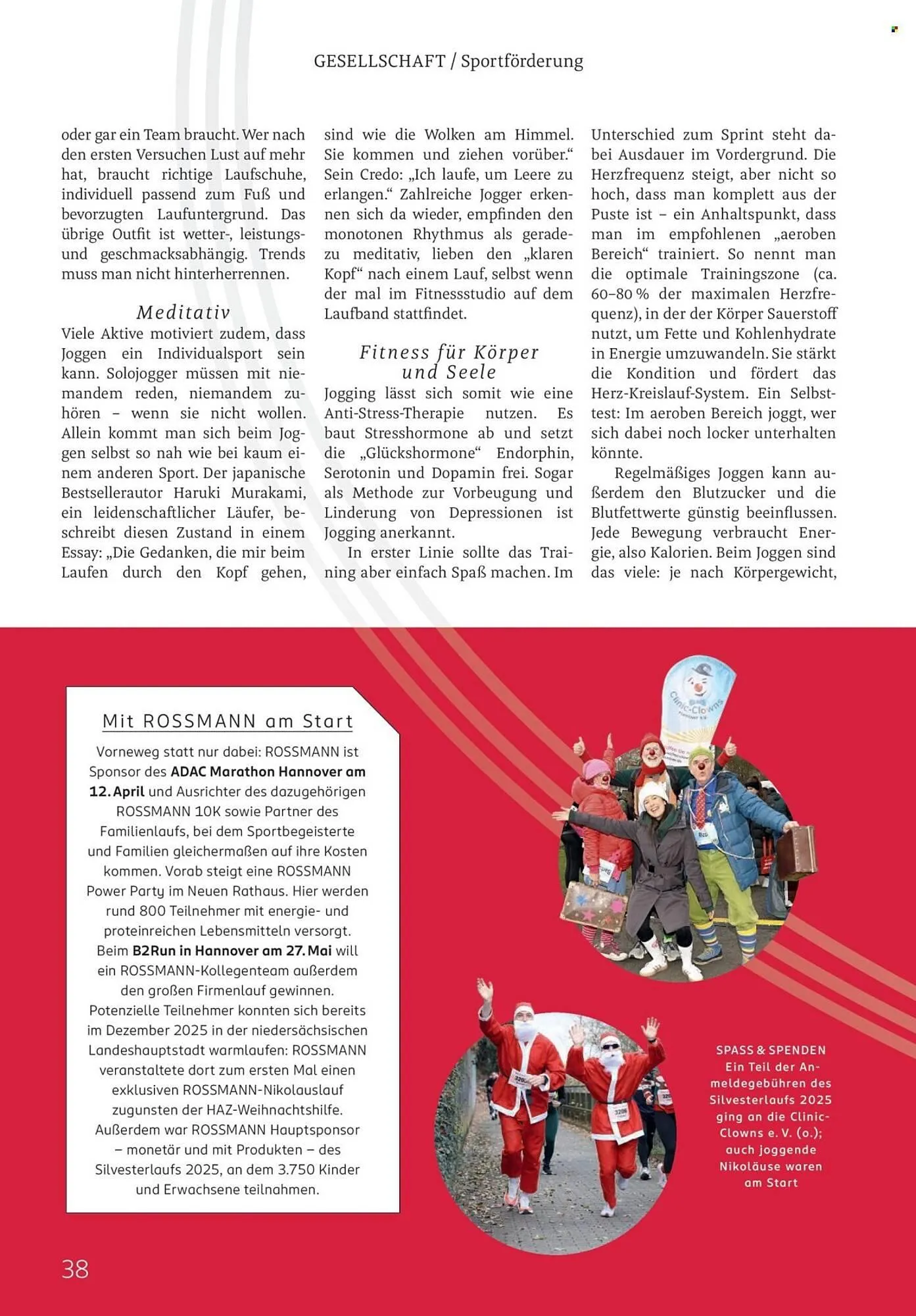 Rossmann Magazin von 1. April bis 30. April 2026 - Prospekt seite 38