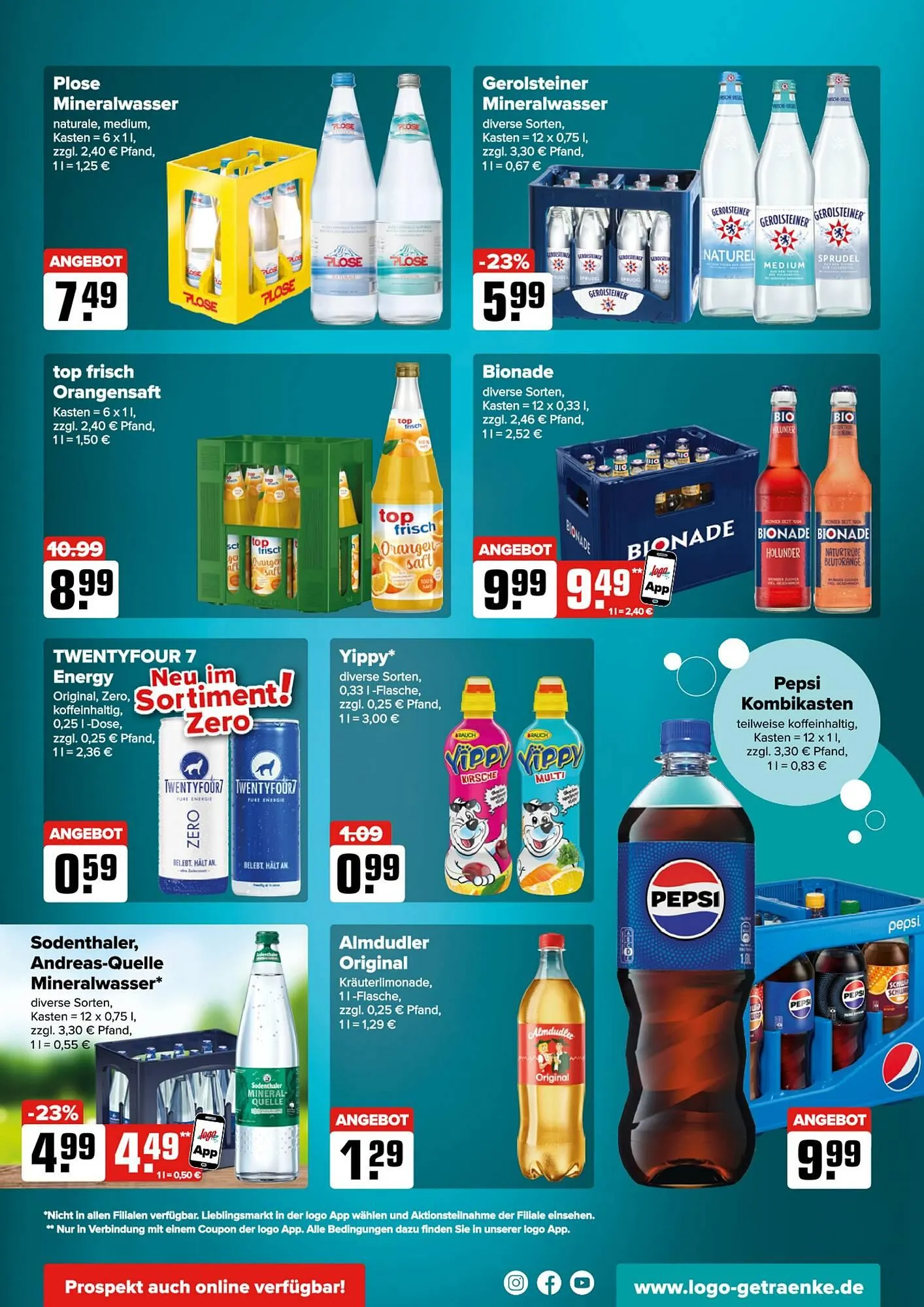 Logo Getränkemarkt Prospekt von 20. April bis 25. April 2026 - Prospekt seite 3