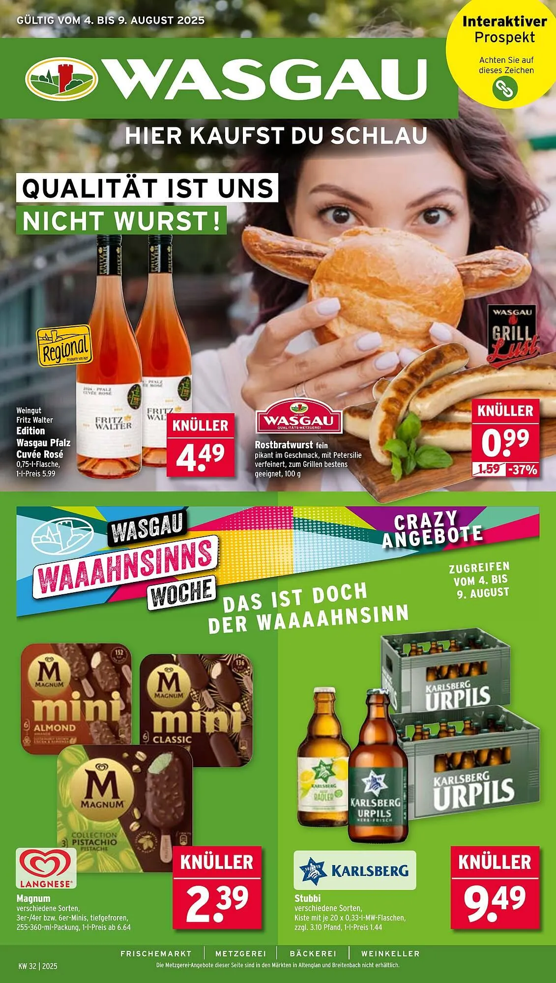 Wasgau Prospekt - 1