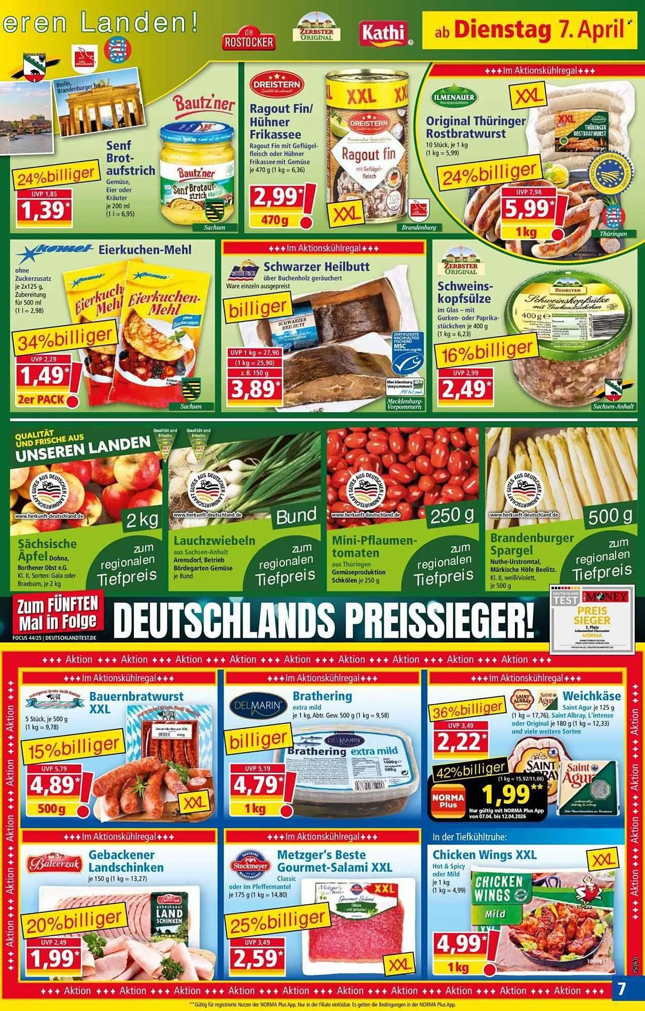 Norma Prospekt von 7. April bis 12. April 2026 - Prospekt seite 7