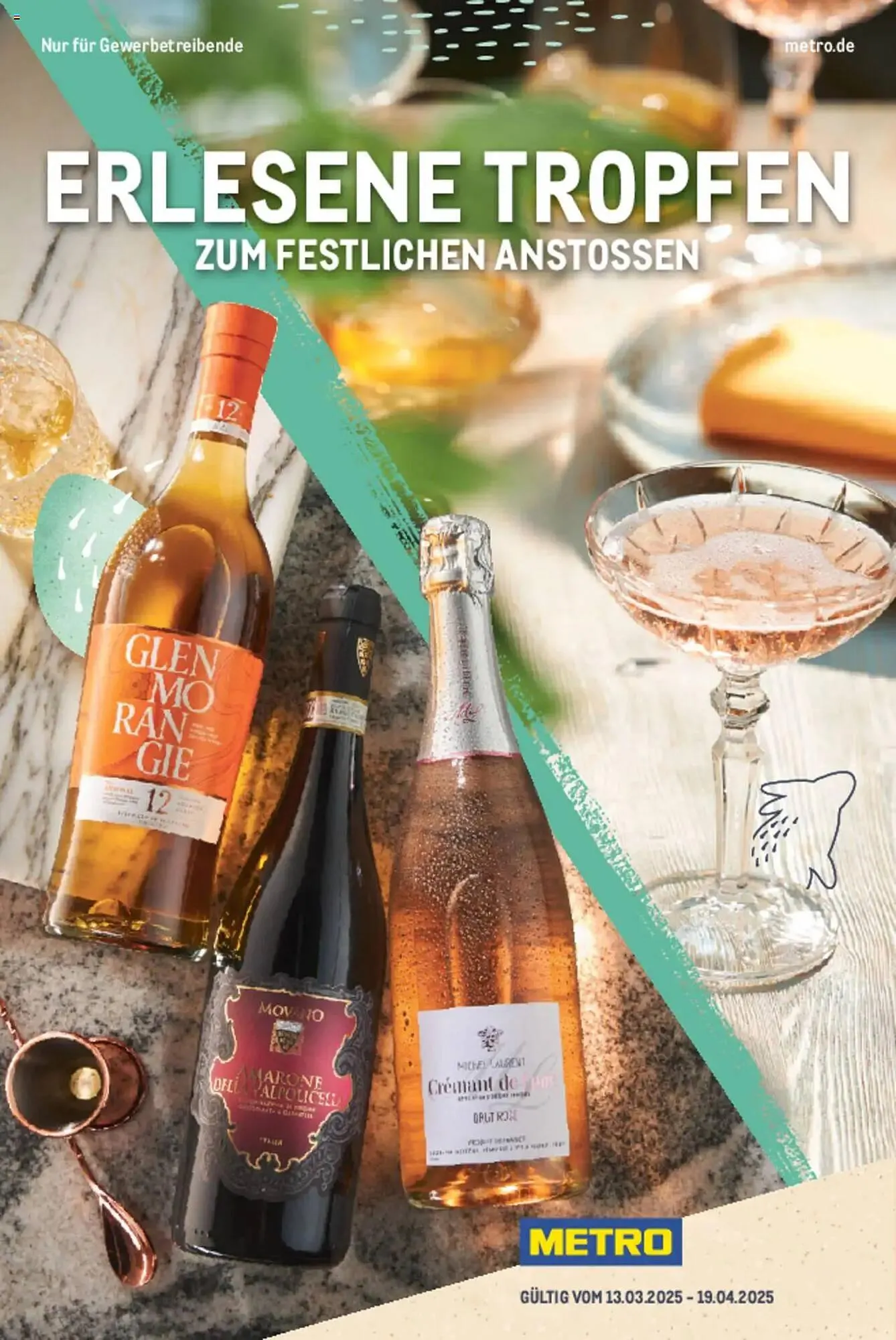 METRO Prospekt von 13. März bis 19. April 2025 - Prospekt seite 1