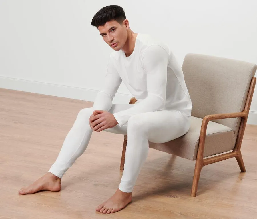 2 Langarm-Unterhemden