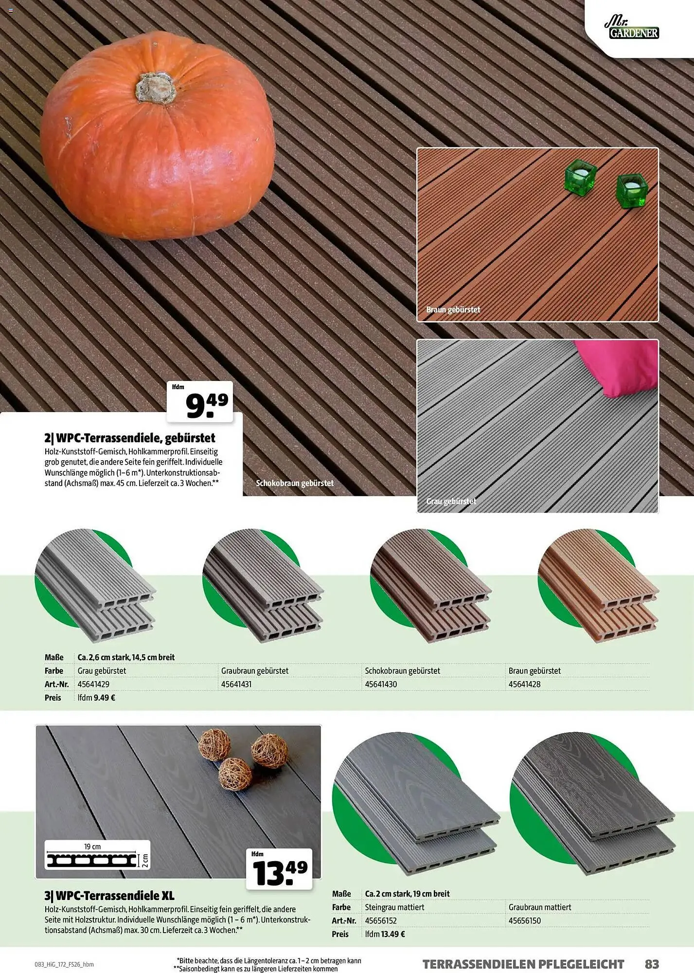 Hagebau Prospekt von 2. März bis 31. Dezember 2026 - Prospekt seite 83