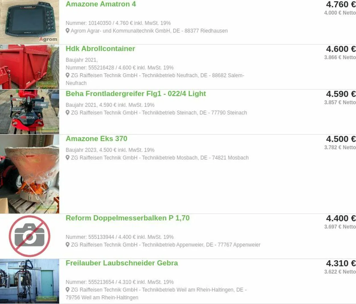 ZG Raiffeisen Aktueller Prospekt von 31. März bis 9. April 2025 - Prospekt seite 30