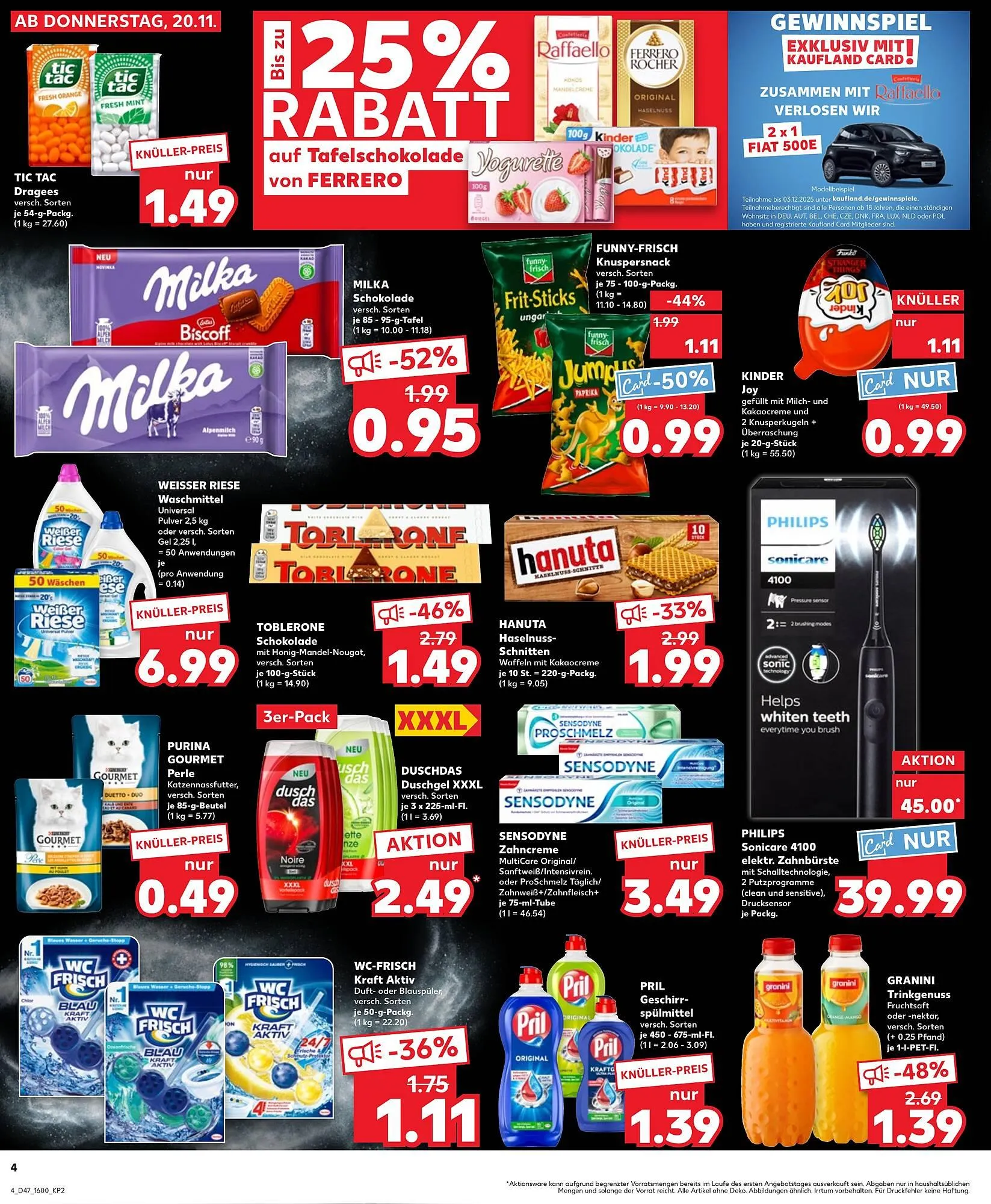 Kaufland Prospekt von 20. November bis 26. November 2025 - Prospekt seite 4